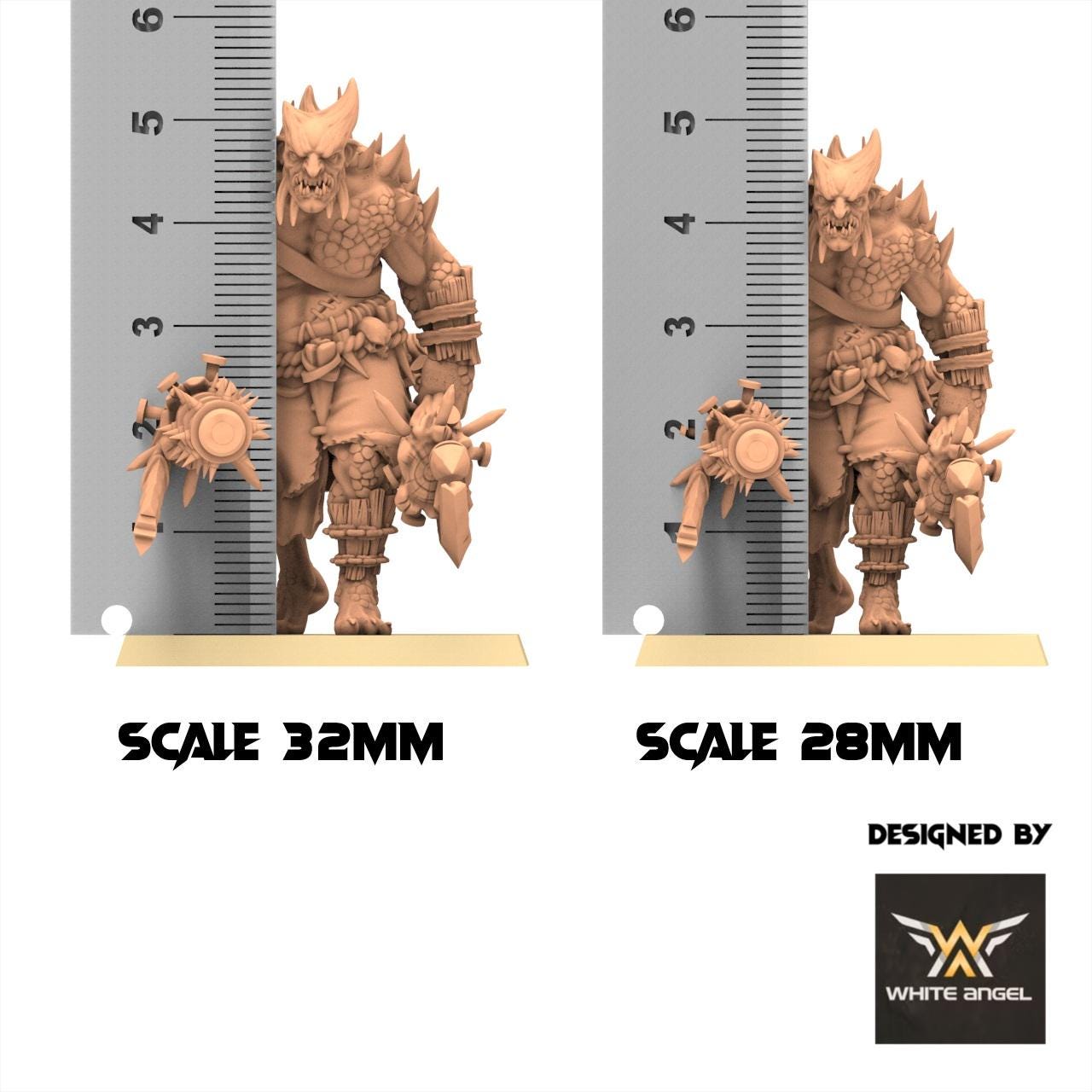Beastmen - Infernal Troll - White Angel Miniatures