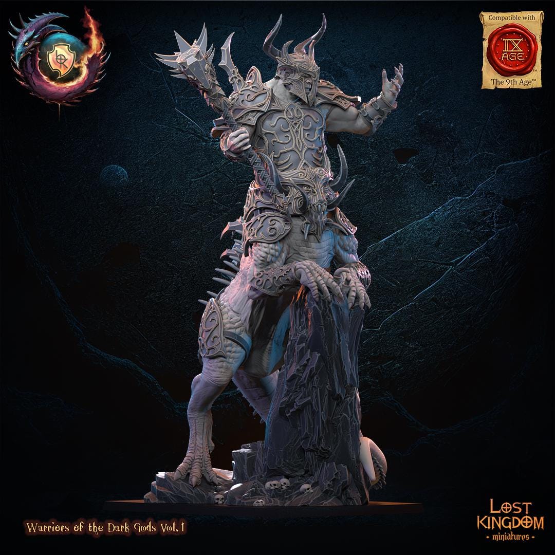 Fantasy Chaos - Ancient Feldrak - Lost Kingdom Miniatures