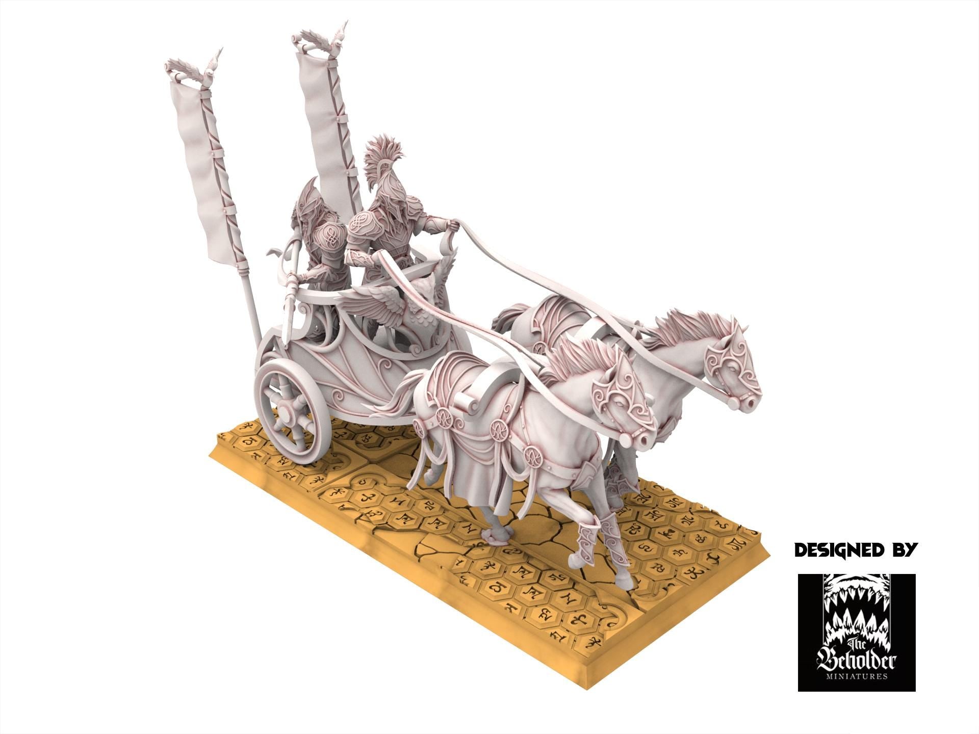 Hight Elves - Light Chariot - Silvermoor - The Beholder Miniatures