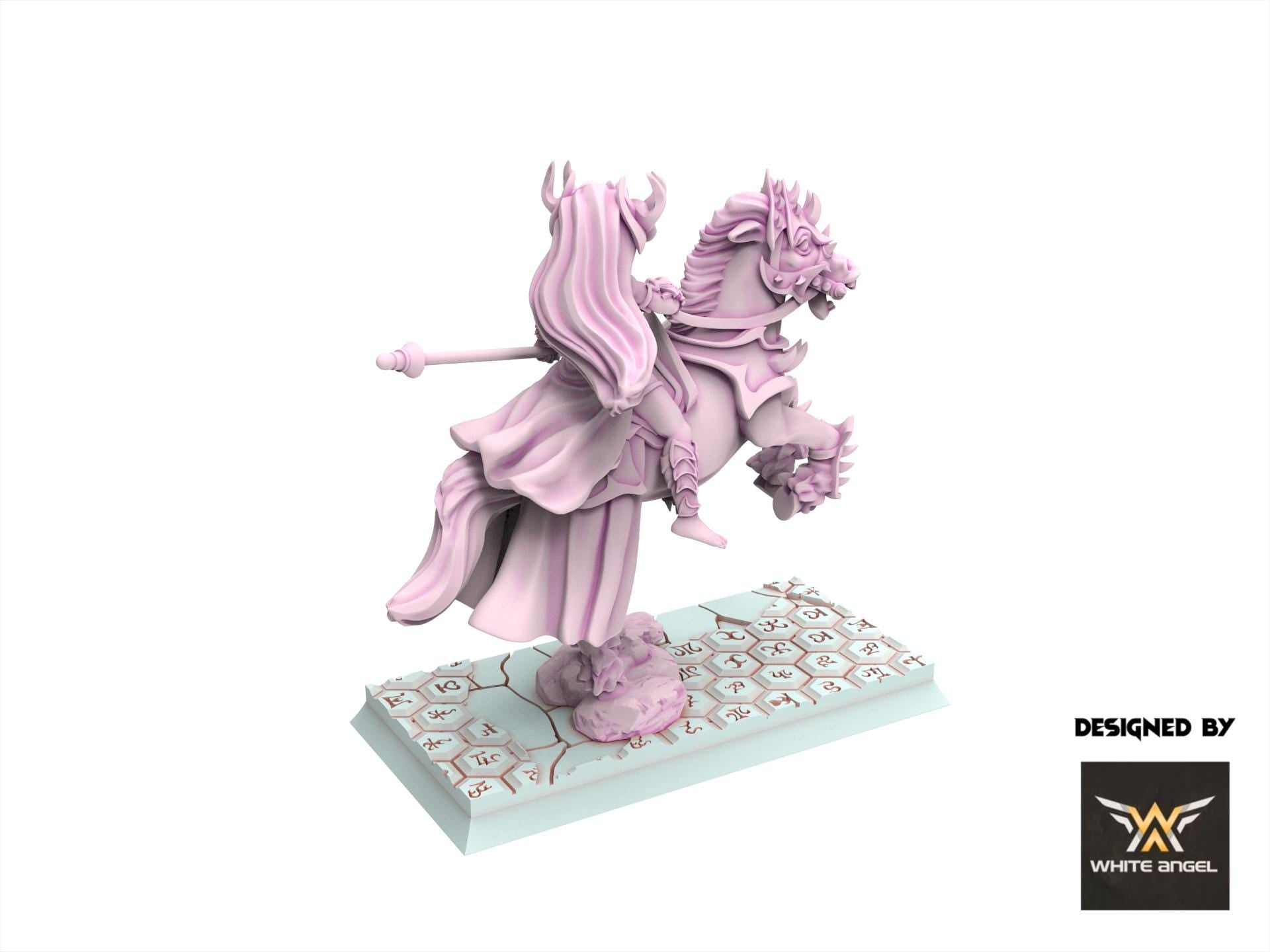 Dark Elves - Dark Mother Rider - Slaves of Darkness - White Angel Miniatures