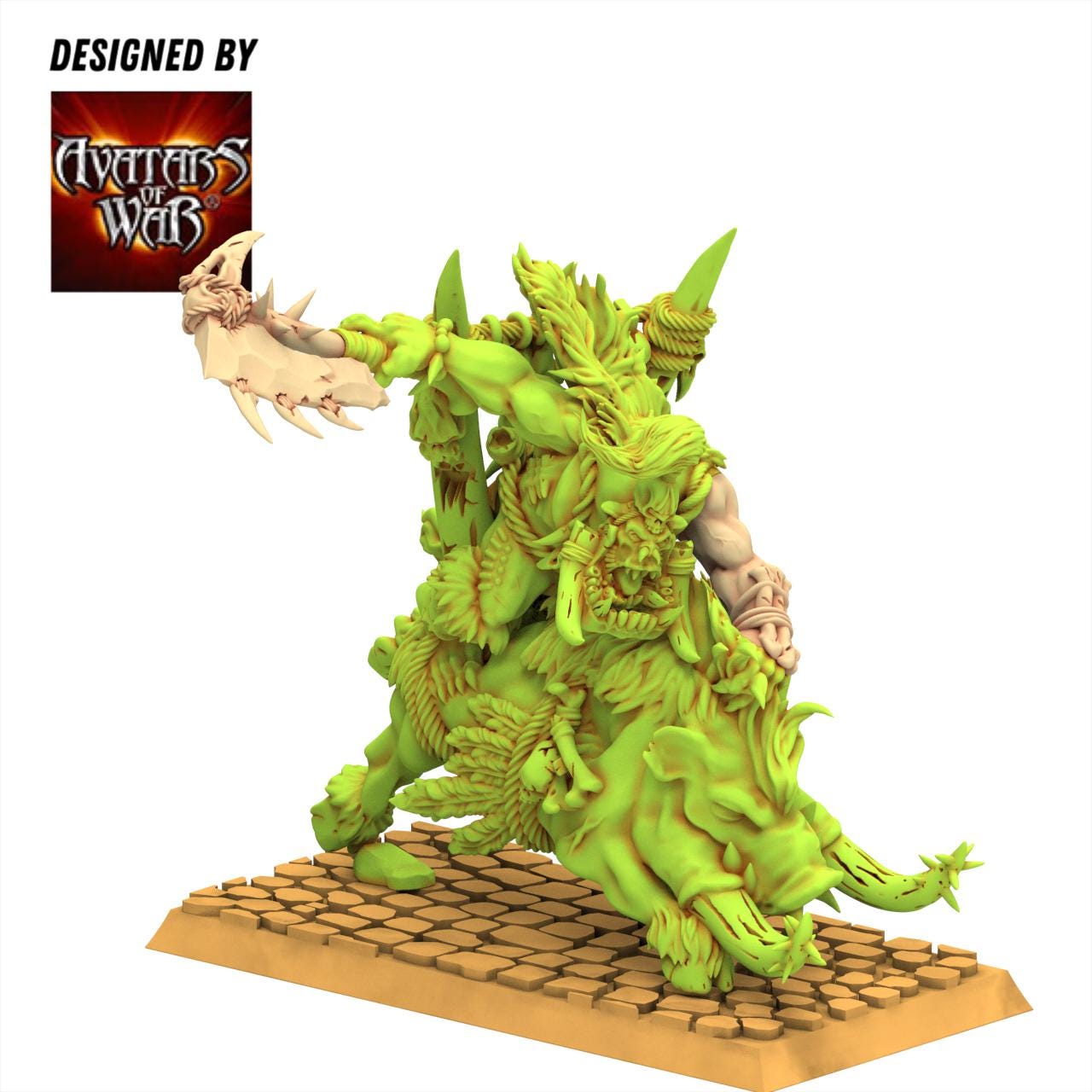 Orc & Goblin - Savage Orcs Warlords - 28/32mm scale - Avatar of War