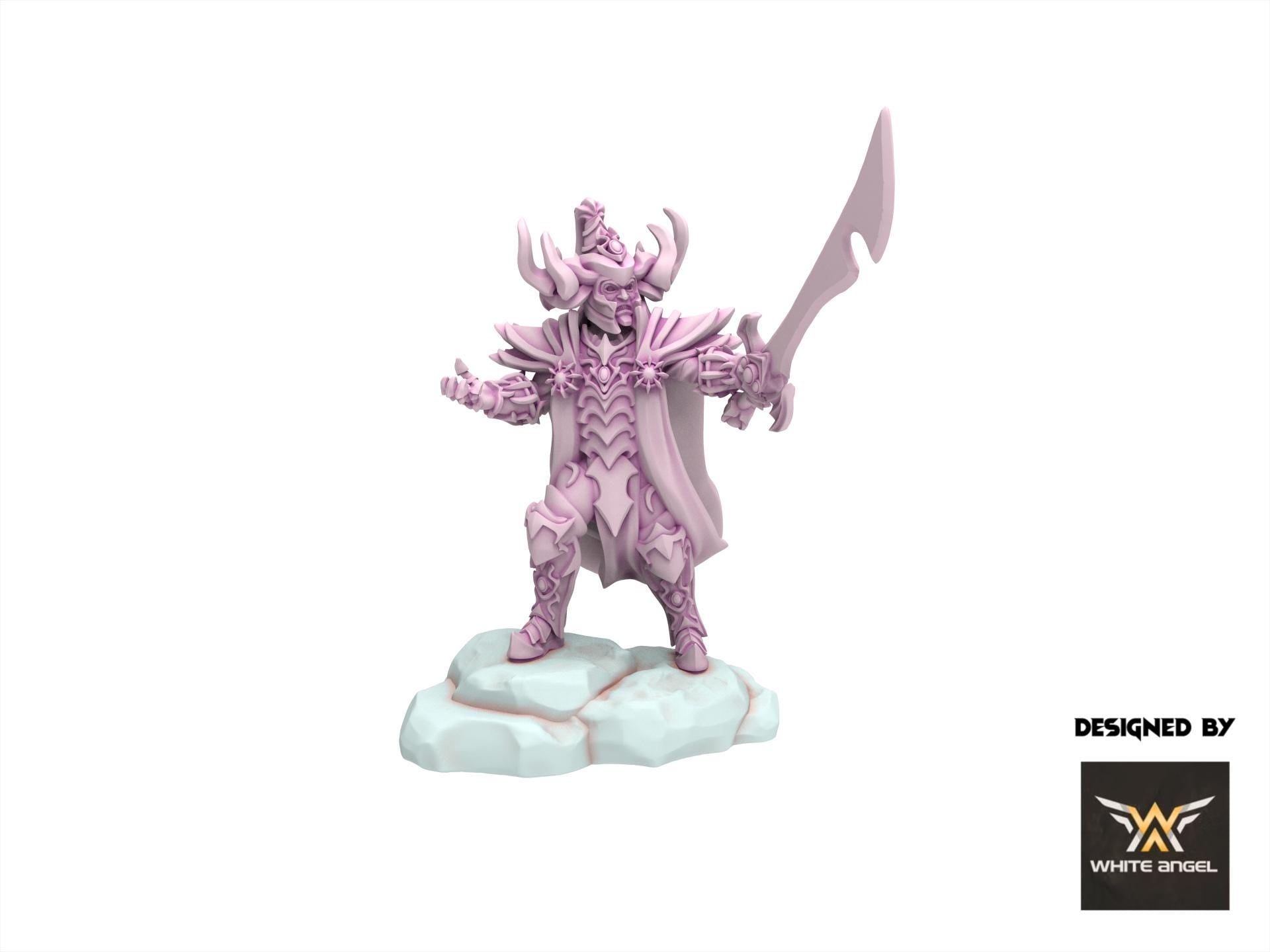 Dark Elves - Dark Emperor - Slaves of Darkness - White Angel Miniatures