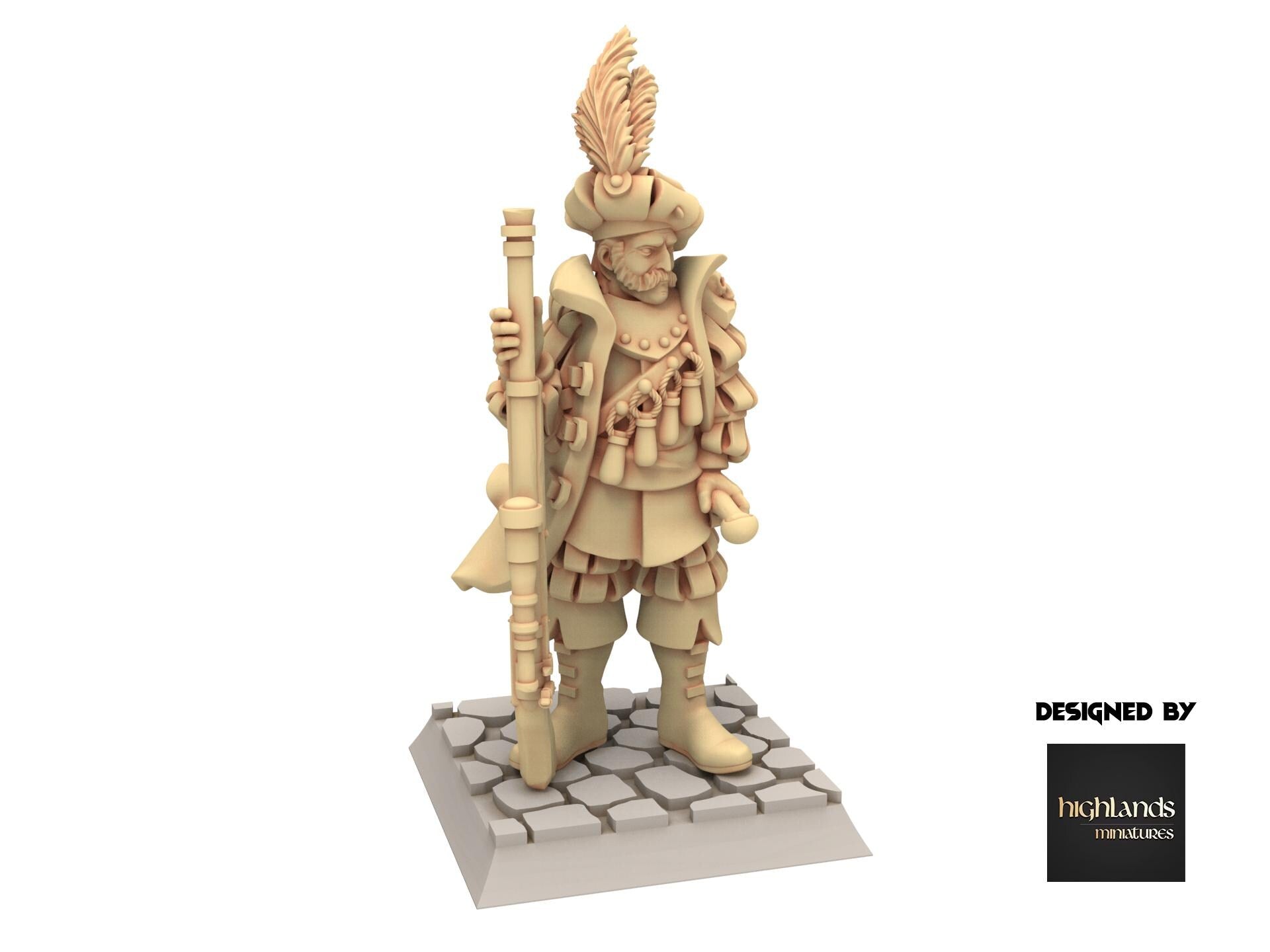 Imperial Fantasy - Otto Von Schrute - Sunland - Highlands Miniatures