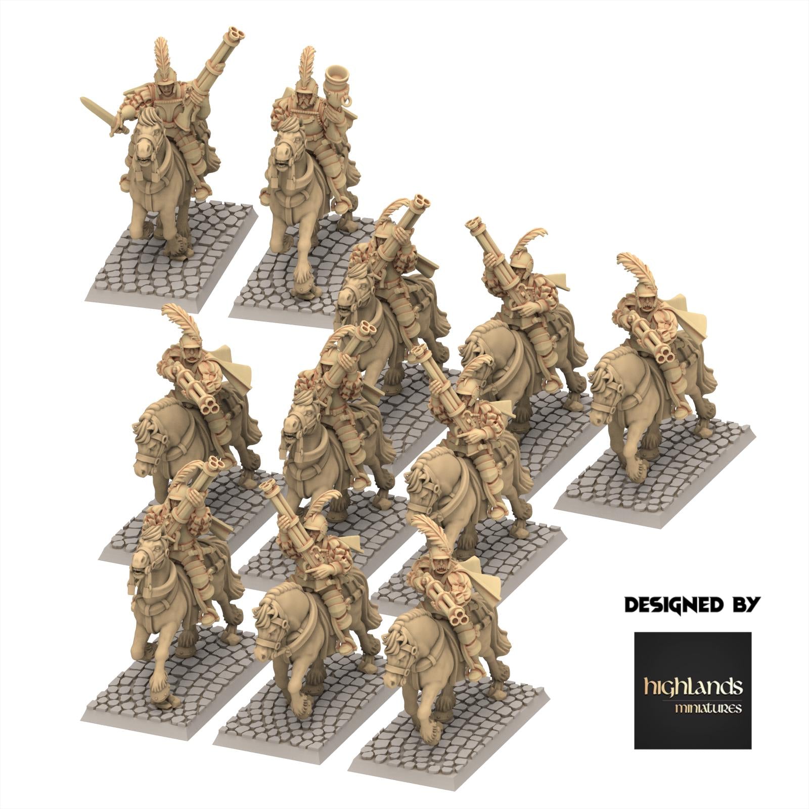 Imperial Fantasy - Pistoleer Repeater - Sunland - Highlands Miniatures