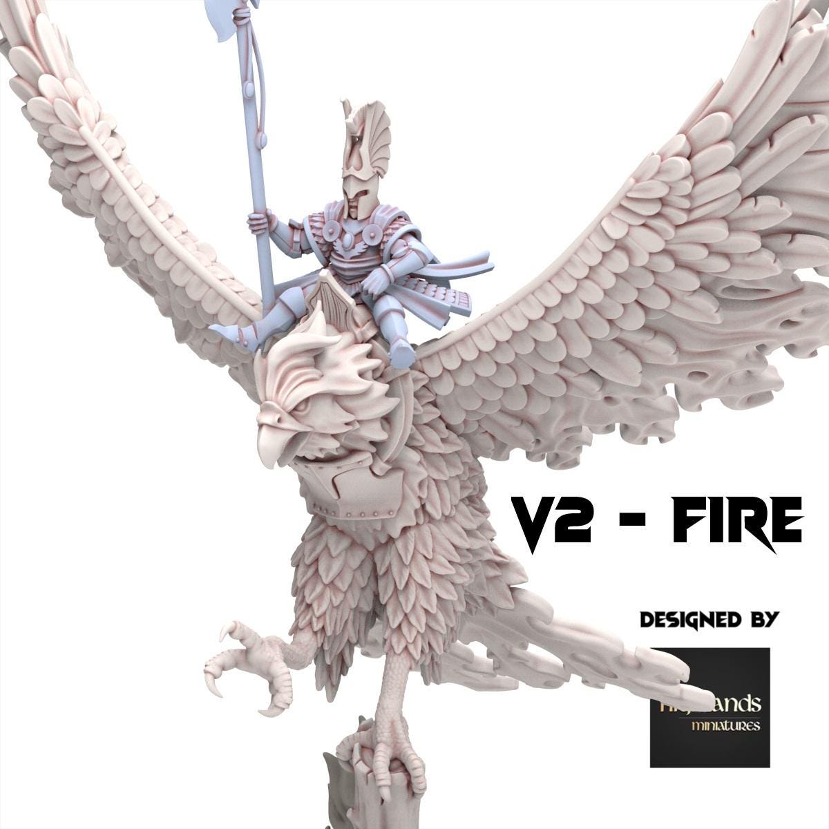 Hight Elves - Phoenix - AEGEAN - Highlands Miniatures