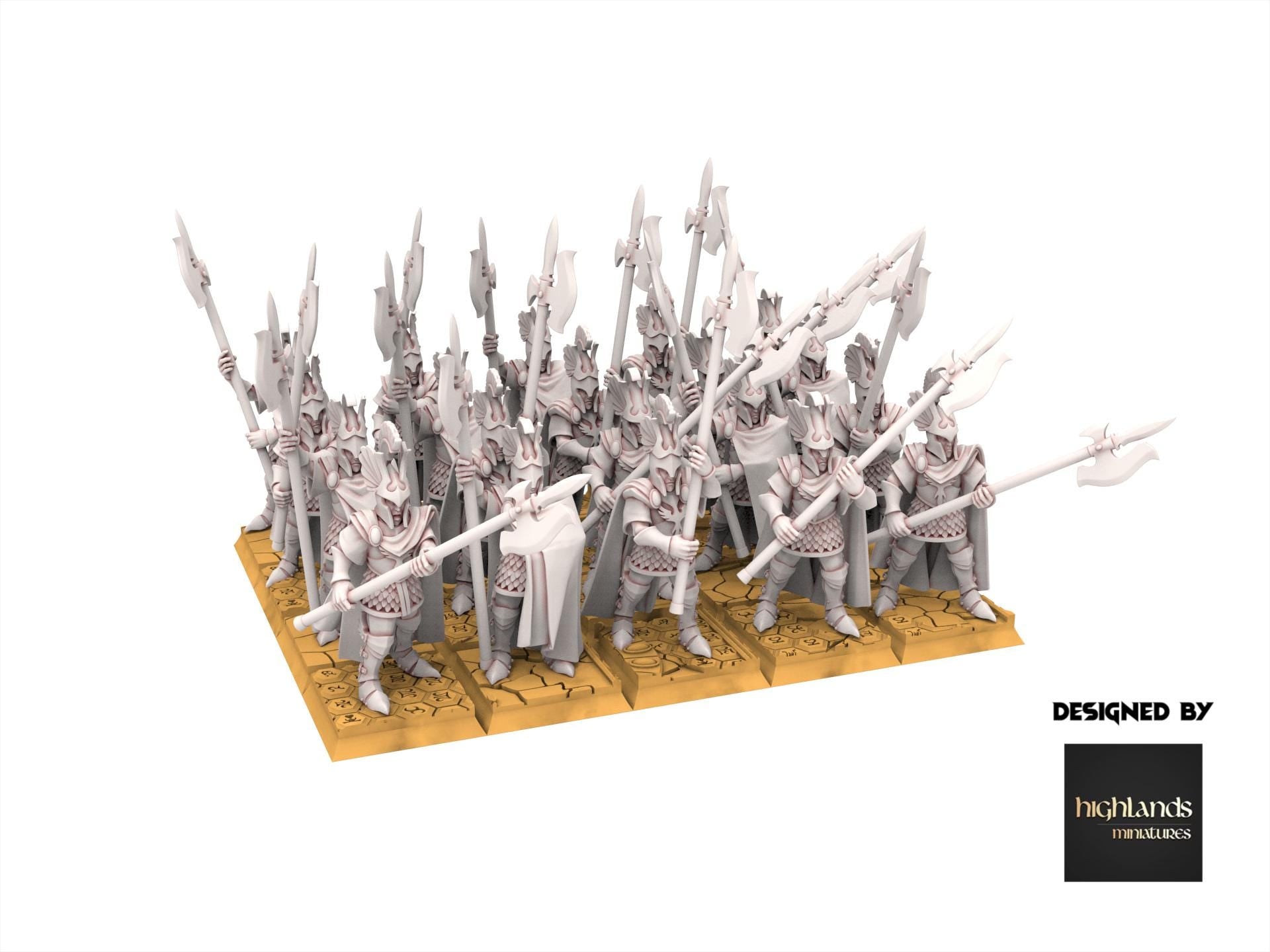 Hight Elves - Sword of Messara - Aegean - Highlands Miniatures