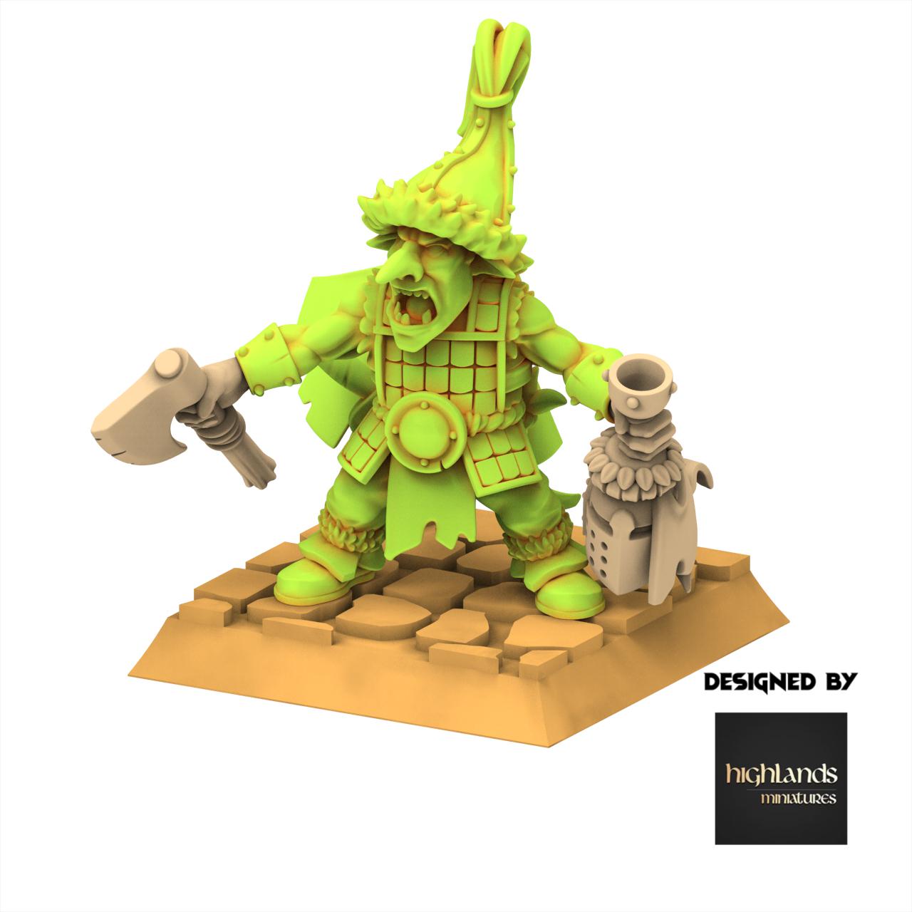 Orc & Goblin - Hero - Steppe Goblin - Highlands Miniature