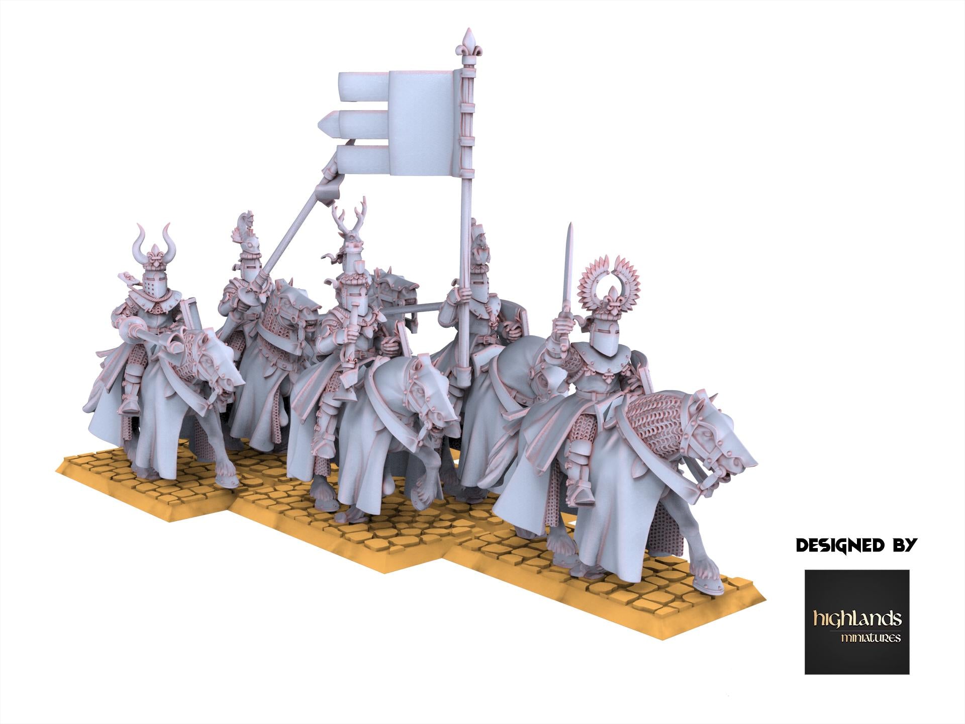 Arthurian Knights - Knights - Gallia - Highlands Miniatures