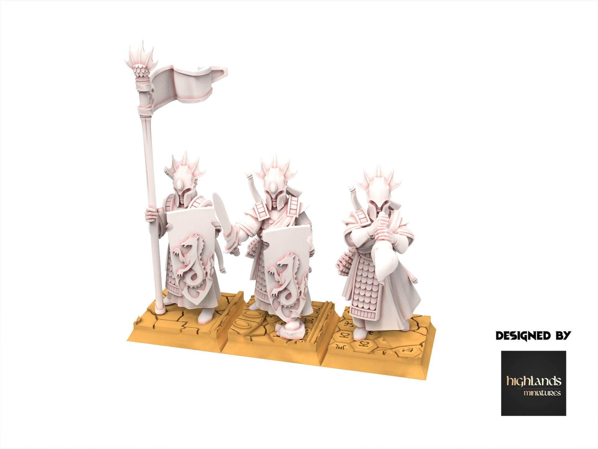 Hight Elves - Sea Guard - Aegean - Highlands Miniatures