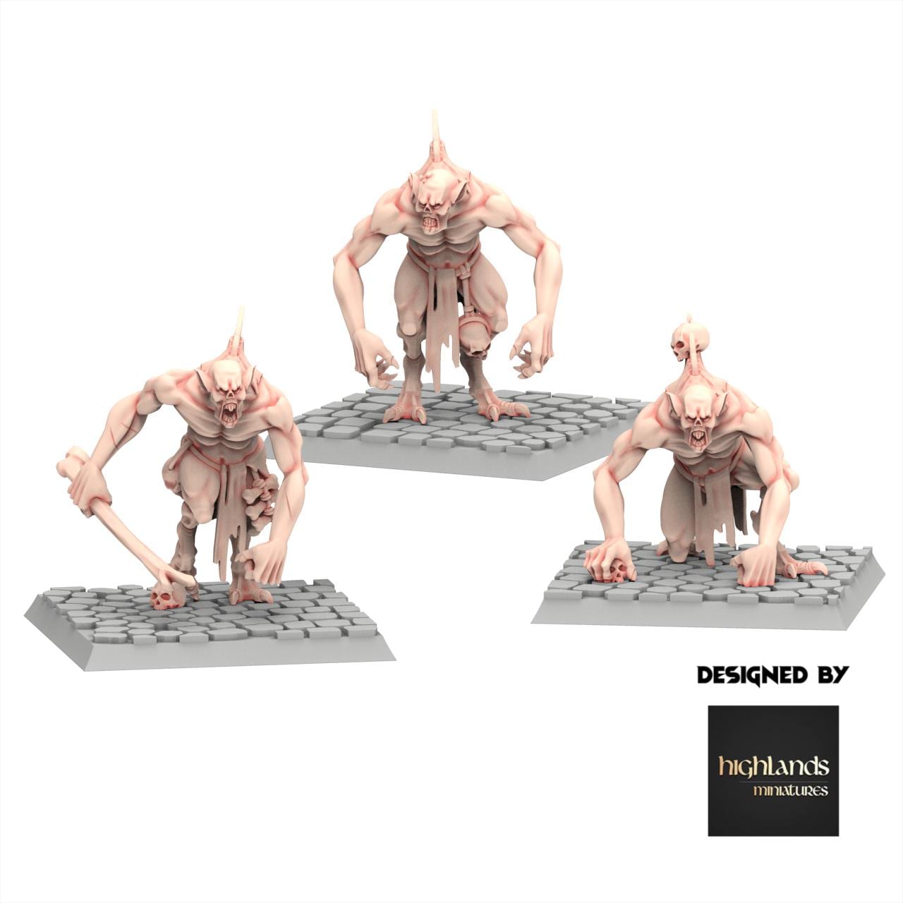 Undead - Crypt Ghouls - Transilvanya - Highlands Miniatures