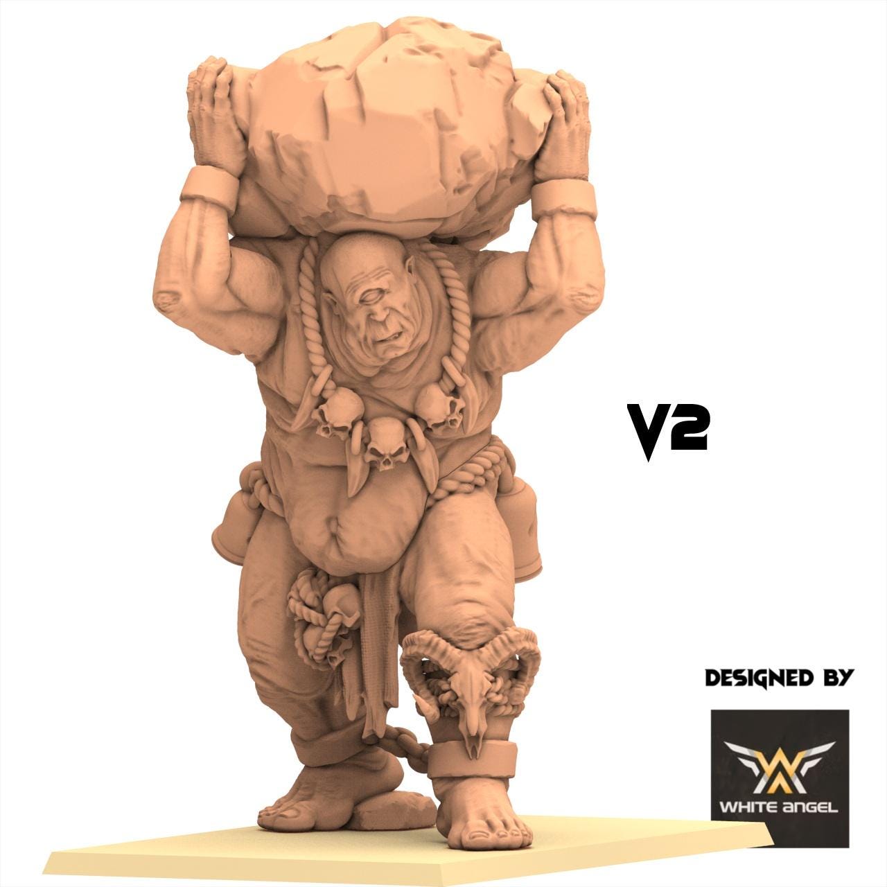 Beastmen - Infernal Cyclops - White Angel Miniatures