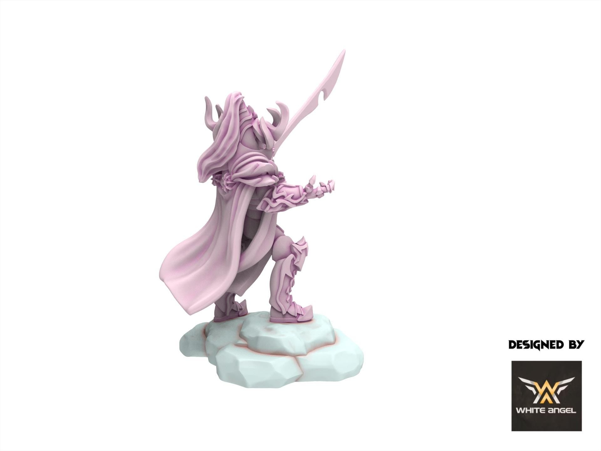 Dark Elves - Dark Emperor - Slaves of Darkness - White Angel Miniatures
