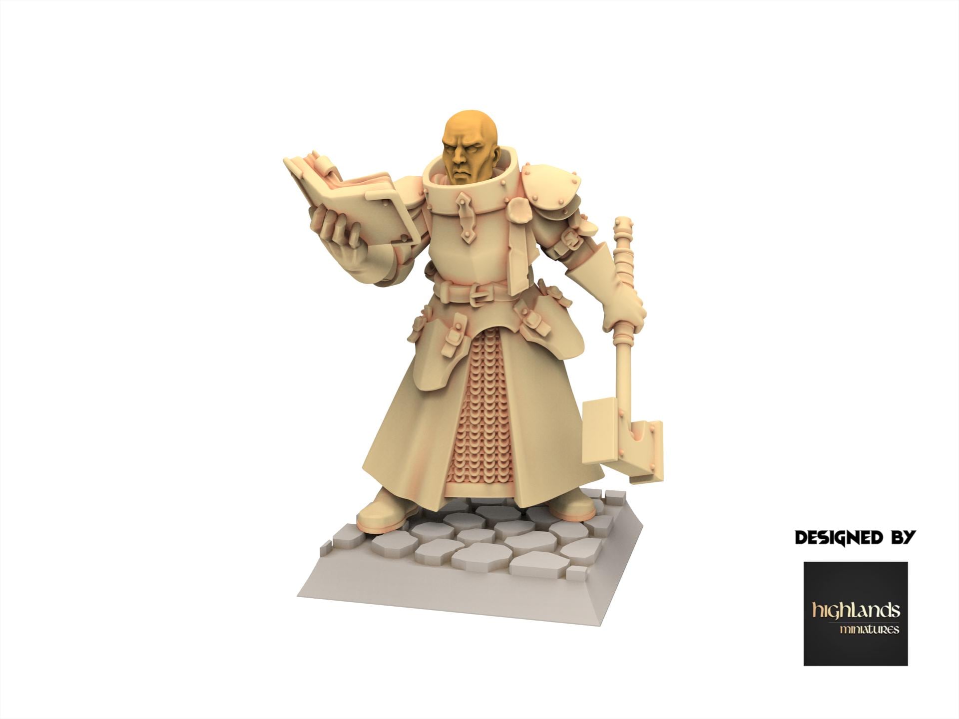 Imperial Fantasy - Battle Priest - Sunland - Highlands Miniatures