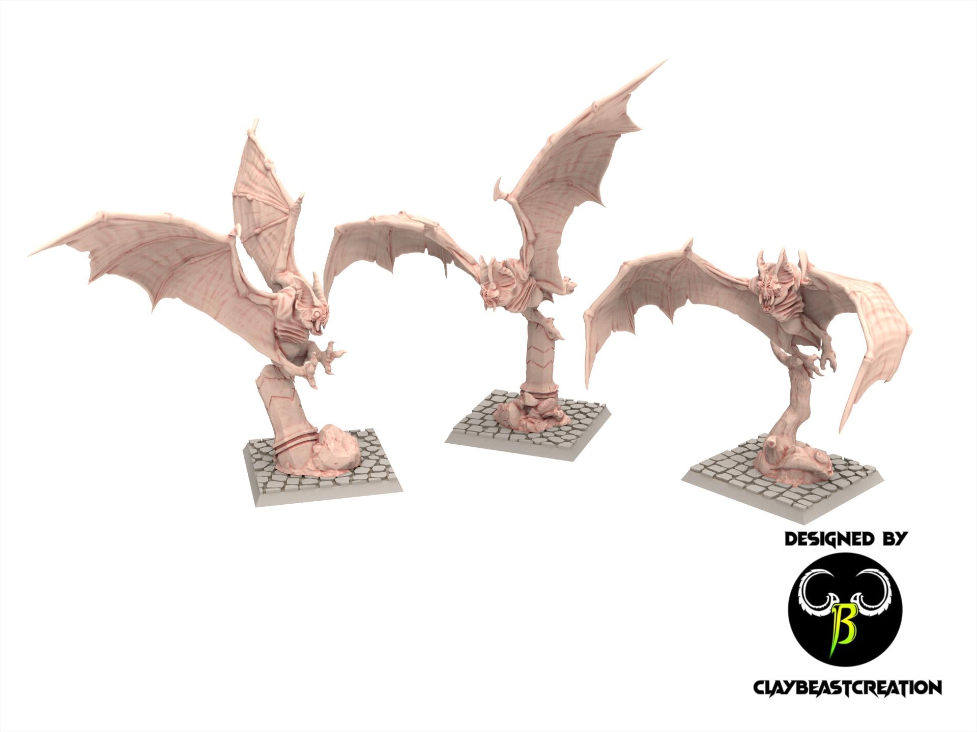 Undead - Giant Bat - CryptNigthmares - Highlands Miniatures