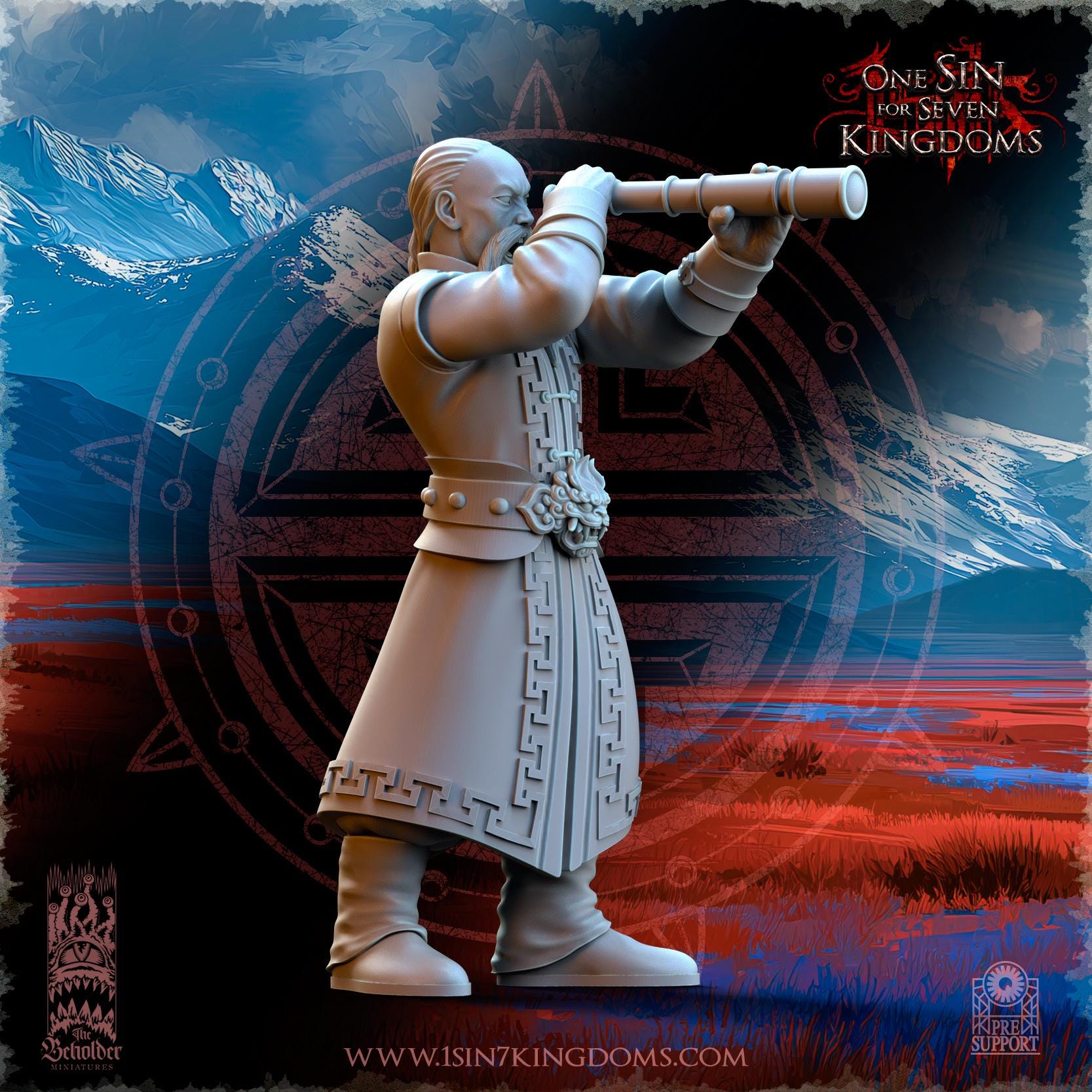 East Empire - Eternal Ship - Astarii Dynasty - 28&32mm - The Beholder Miniatures