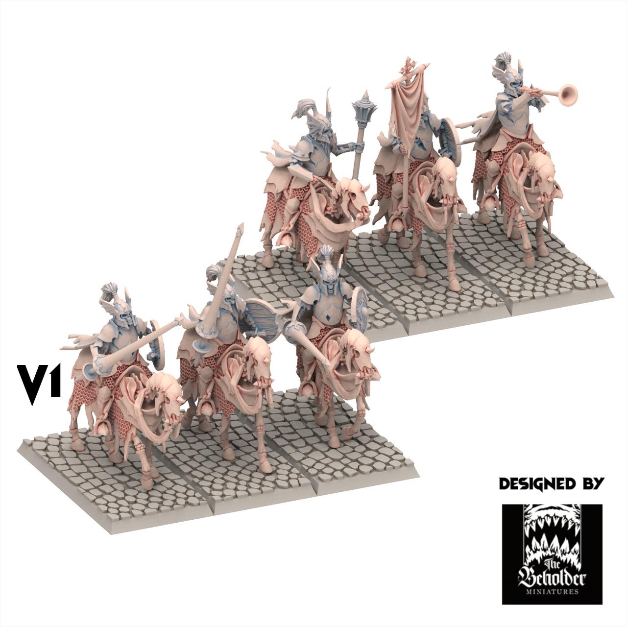 Undead 32/28mm - Grave Knights - Undying Legions - The Beholder Miniatures