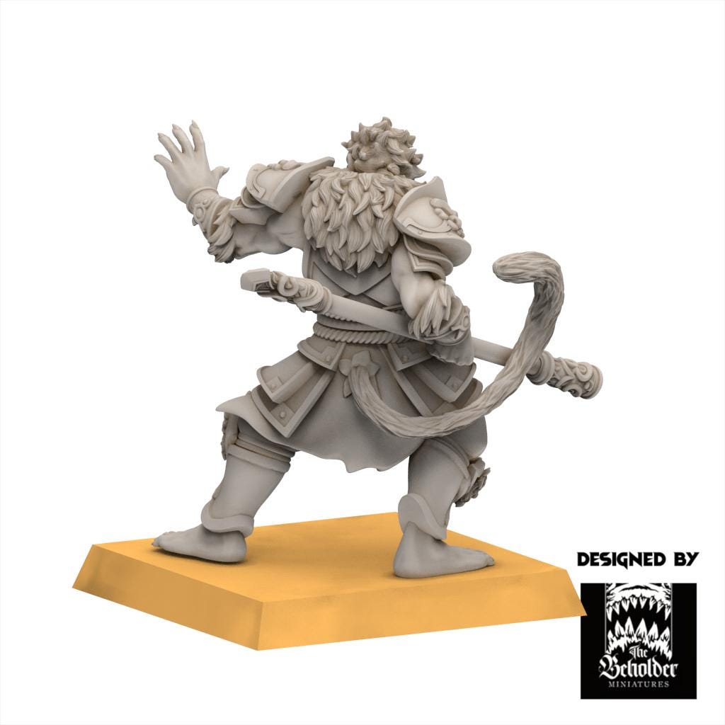 East Empire - Houwang, the Monkey King - Astarii Dynasty - The Beholder Miniatures