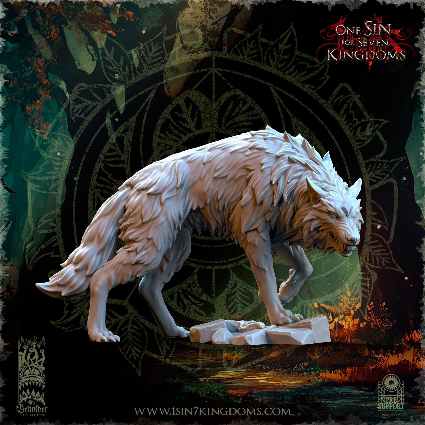 Sylvan Elves - Oberon, Lord of the Woods - Evergreen Elves - The Beholder Miniatures