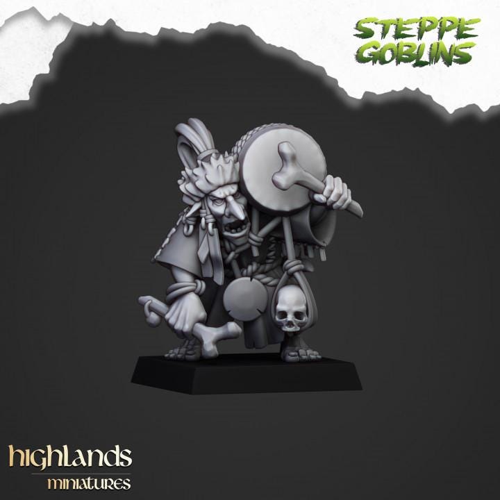 Orc & Goblin - Shaman - Steppe Goblin - Highlands Miniature