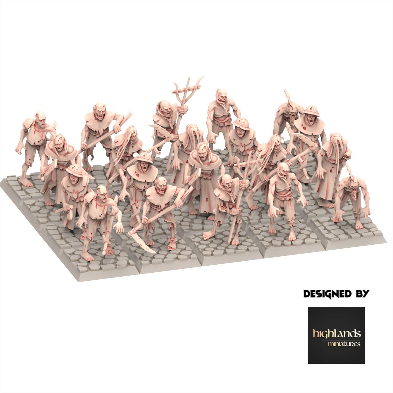 Undead - Zombies - Transilvanya - Highlands Miniatures