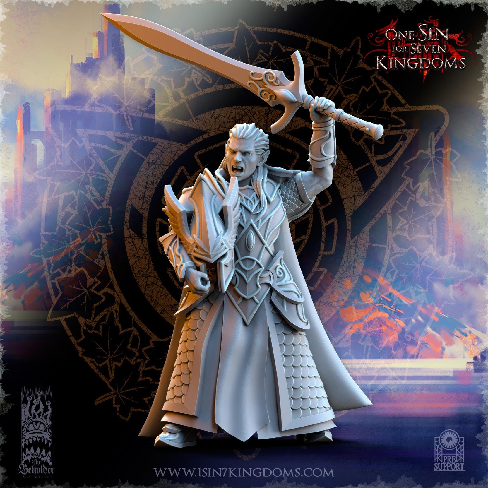 Hight Elves - Blades of Ashur - Silvermoor - The Beholder Miniatures