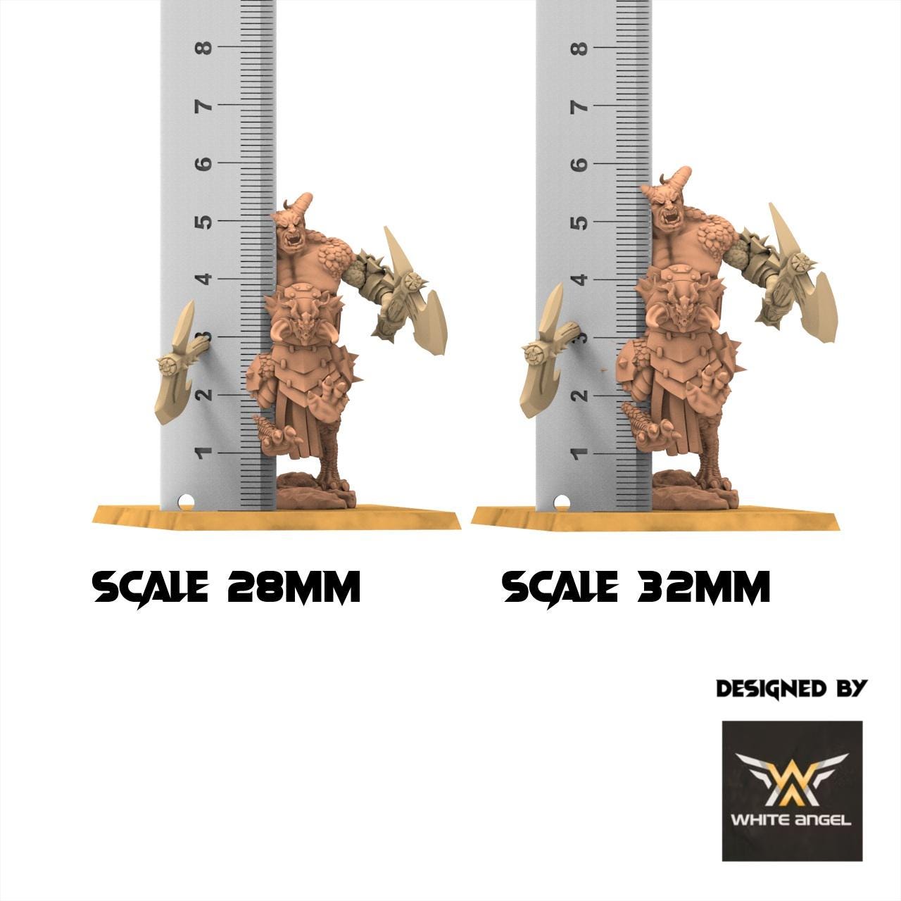 Beastmen - Beastogre - White Angel Miniatures