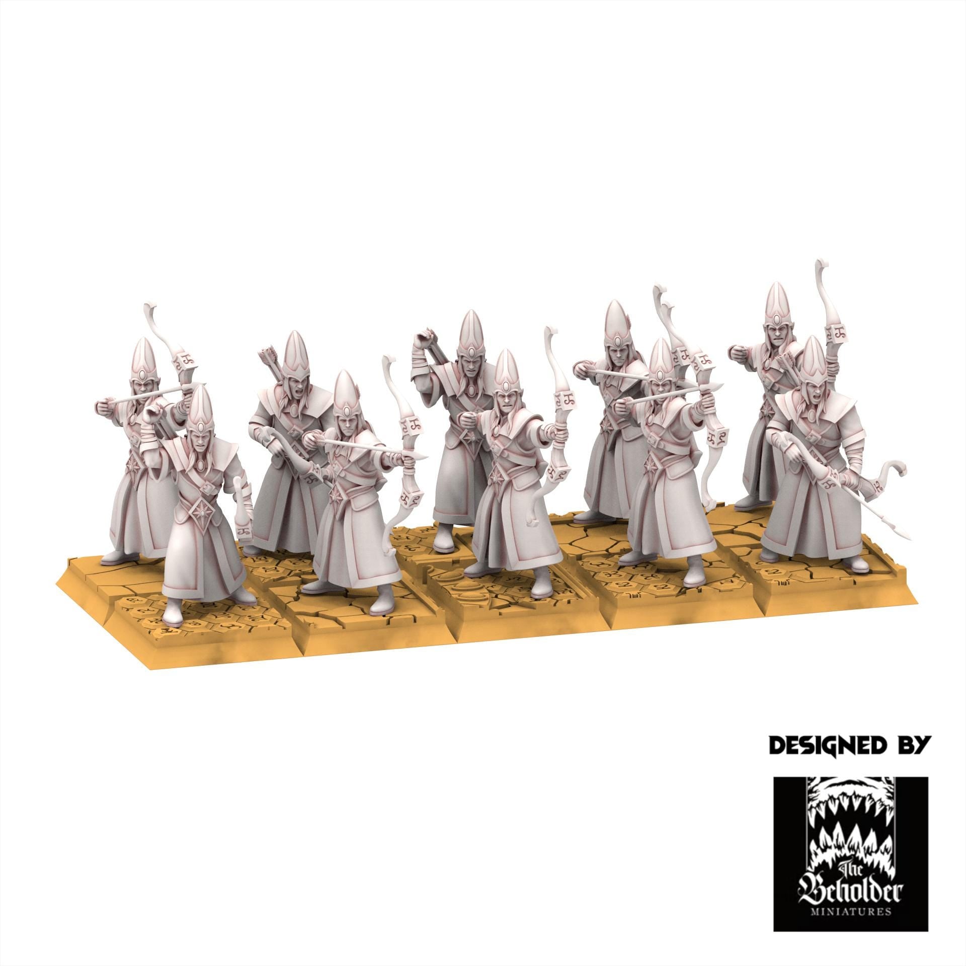 Hight Elves - Kingdom Militia - Silvermoor - The Beholder Miniatures
