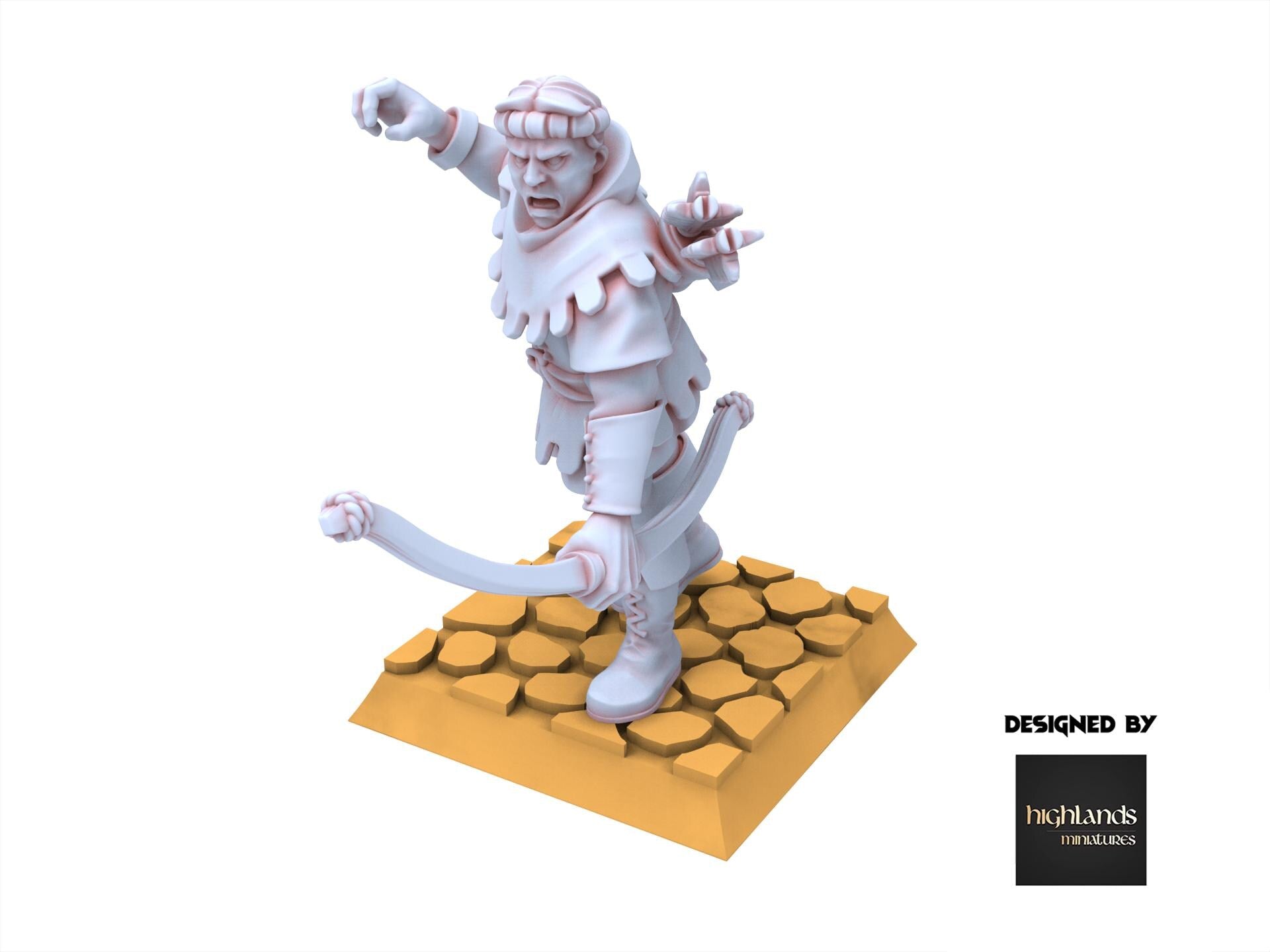 Arthurian Knights - Sherwood Archers & Heroes - Gallia - Highlands Miniatures