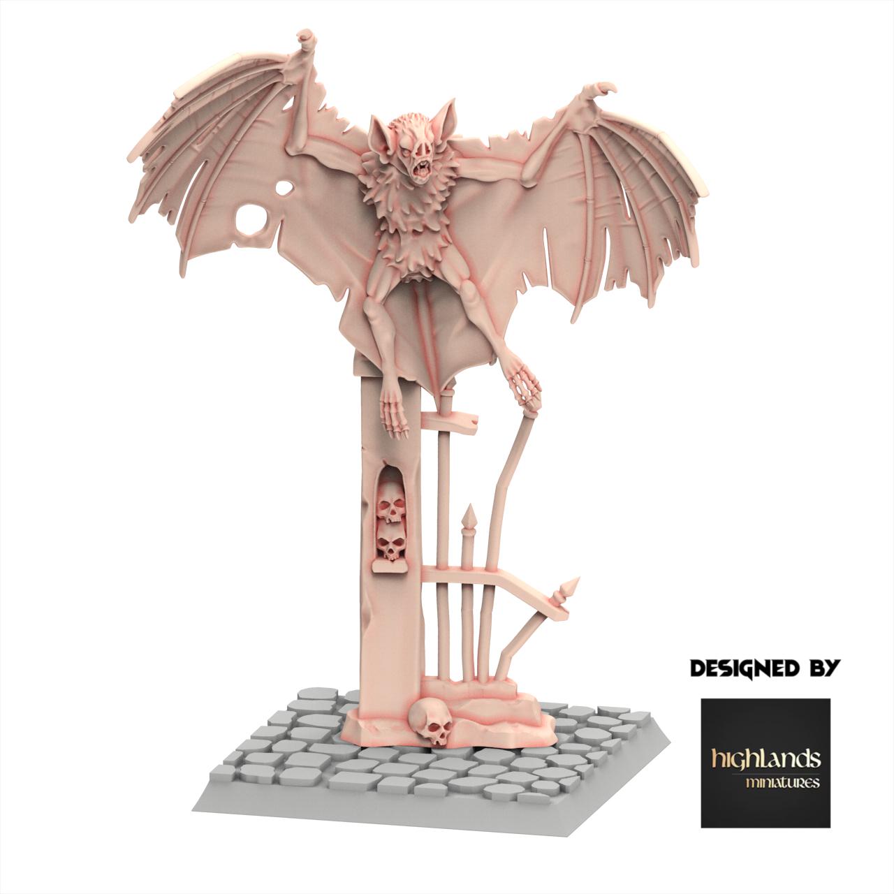 Undead - Giant Bat - Transilvanya - Highlands Miniatures