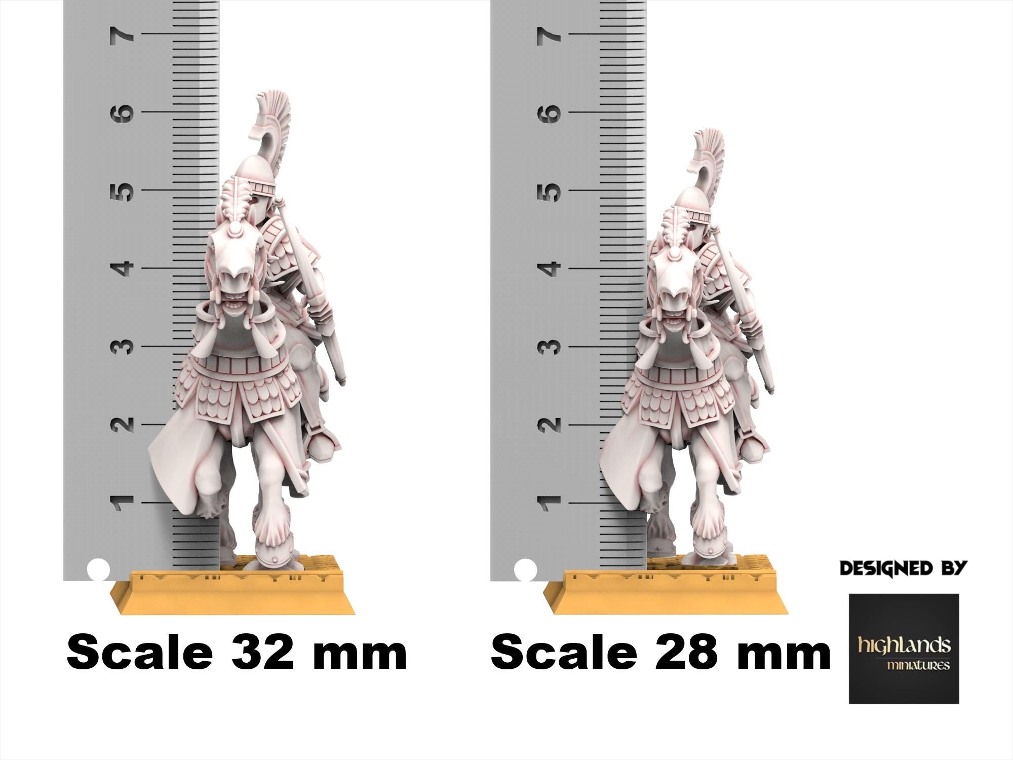 Hight Elves - Sea Hippeis - Aegean - Highlands Miniatures