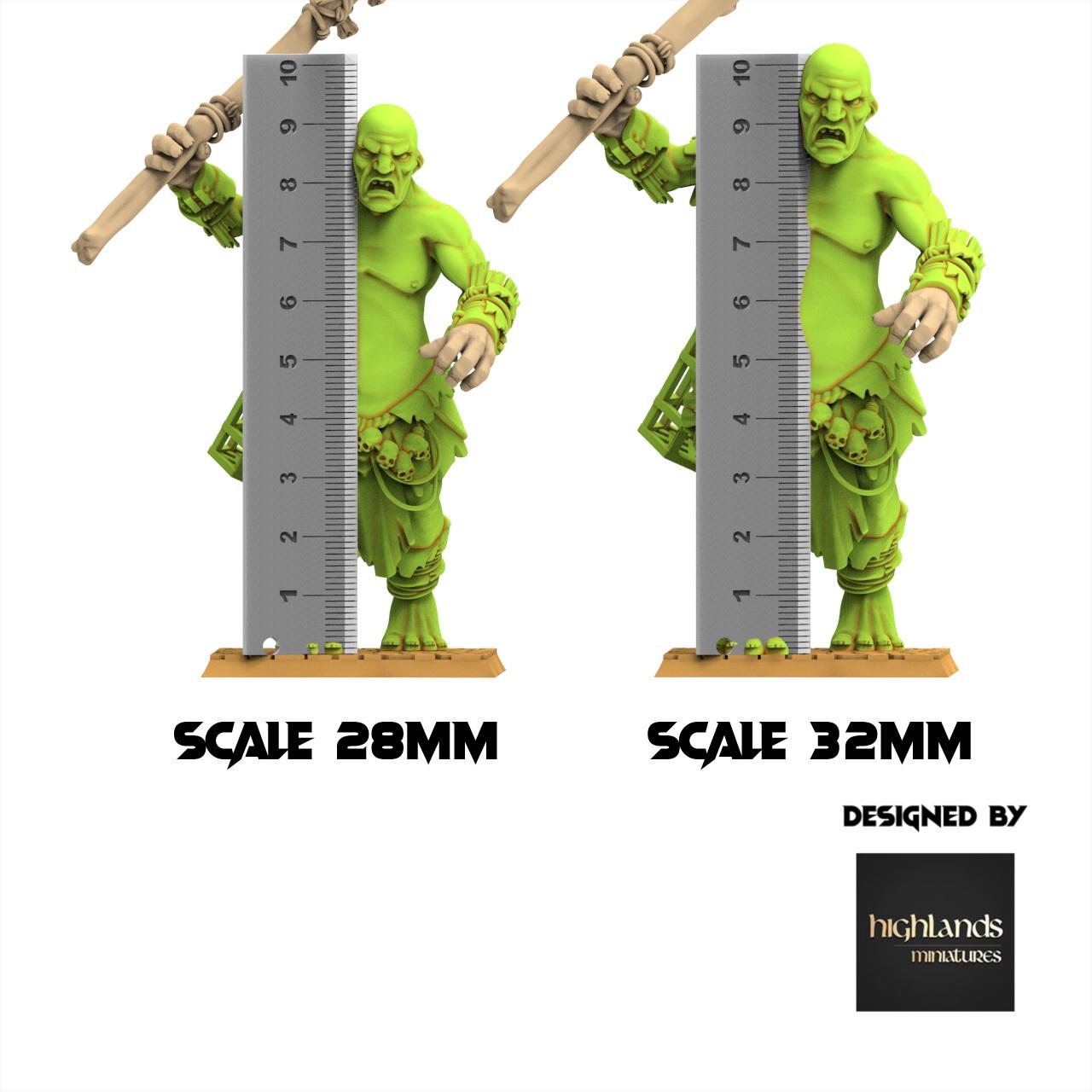 Orc & Goblin - Giant - Moredhun's Orc - Highlands Miniature