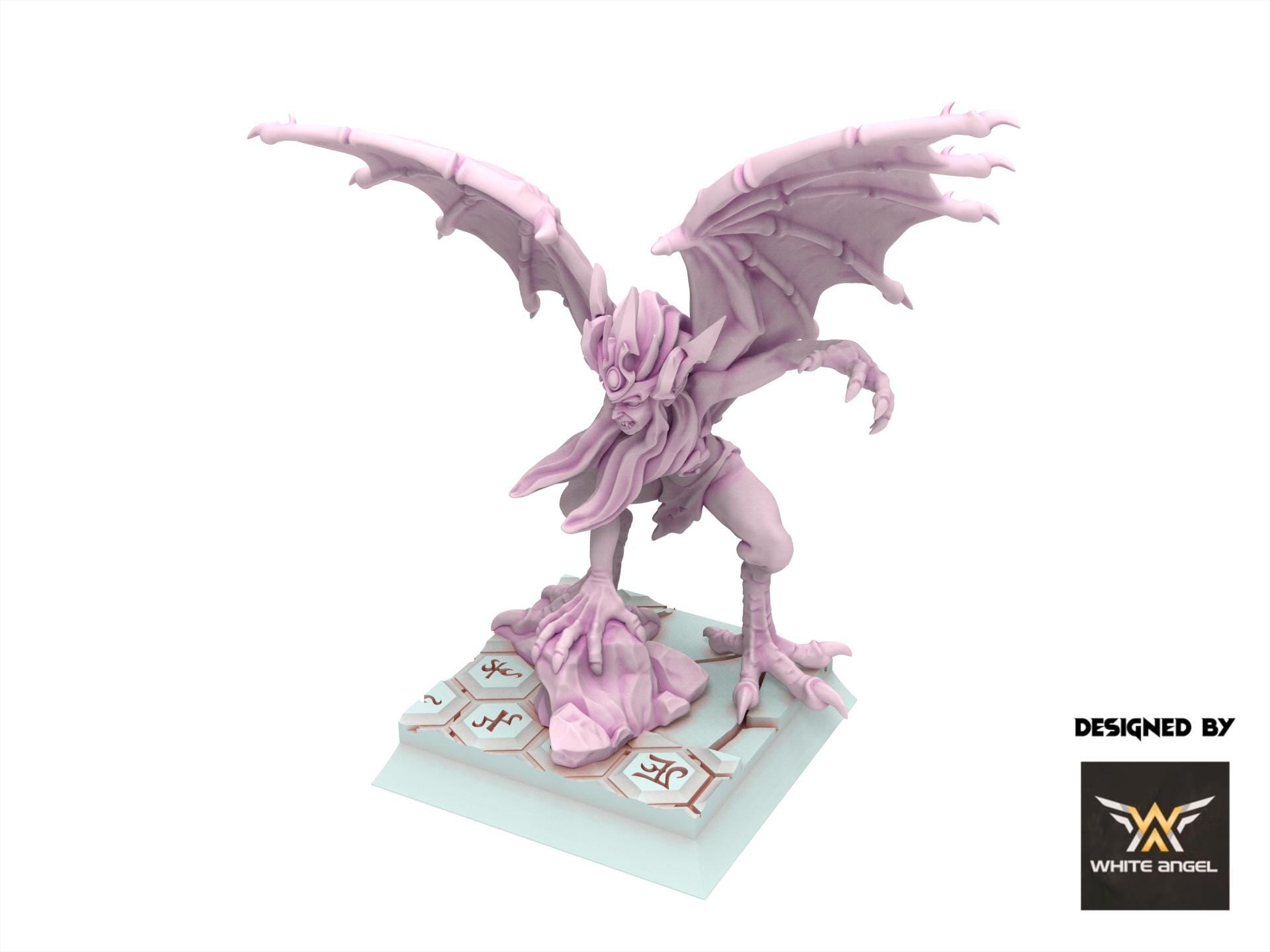 Dark Elves - x5 Harpies - Slaves of Darkness - White Angel Miniatures