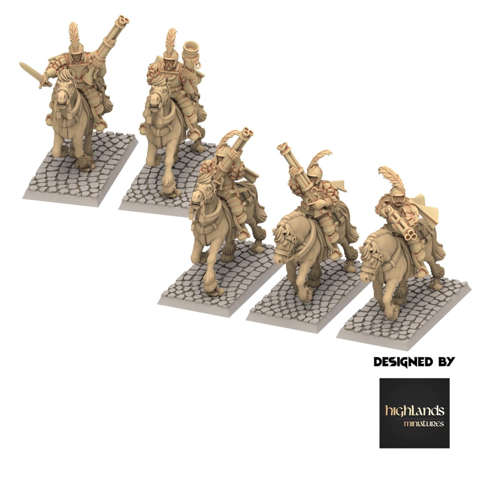 Imperial Fantasy - Pistoleer Repeater - Sunland - Highlands Miniatures