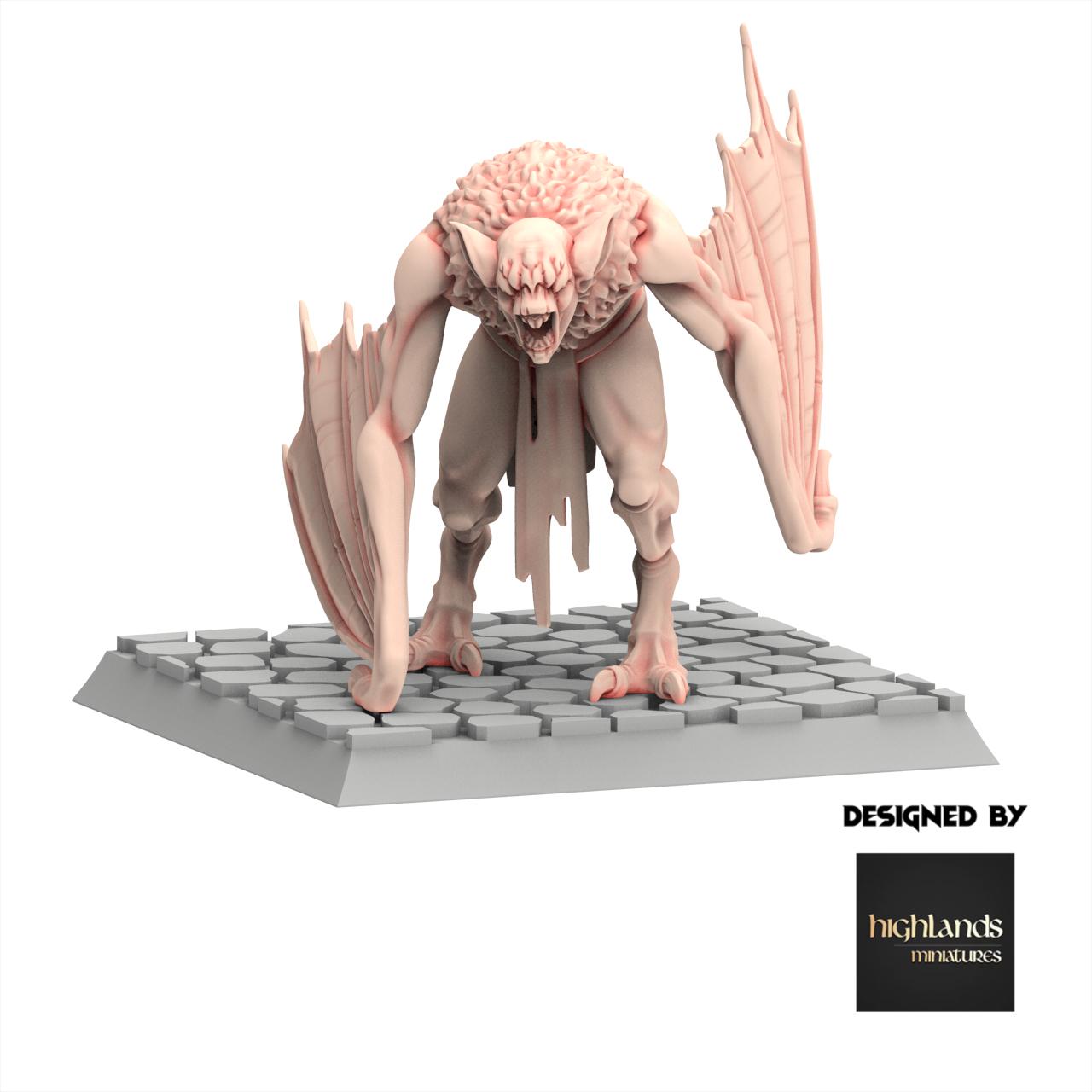 Undead - Crypt Bat - Transilvanya - Highlands Miniatures