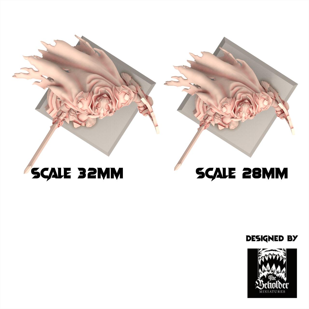 Undead 32/28mm - Maeldar, the Lich King - Undying Legions - The Beholder Miniatures