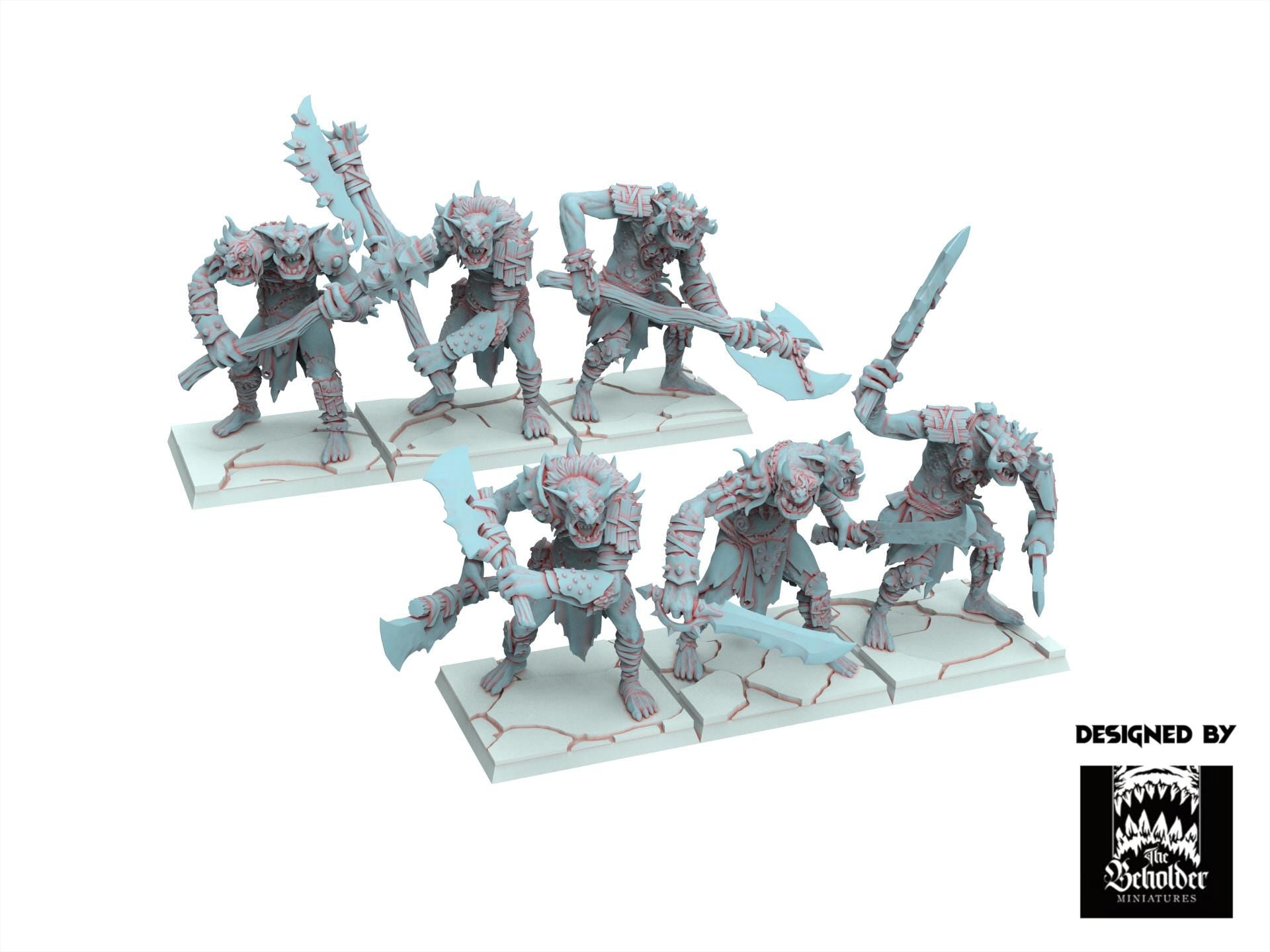 Fantasy Chaos - Trolls - Realms of Mayhem - Beholder Miniature