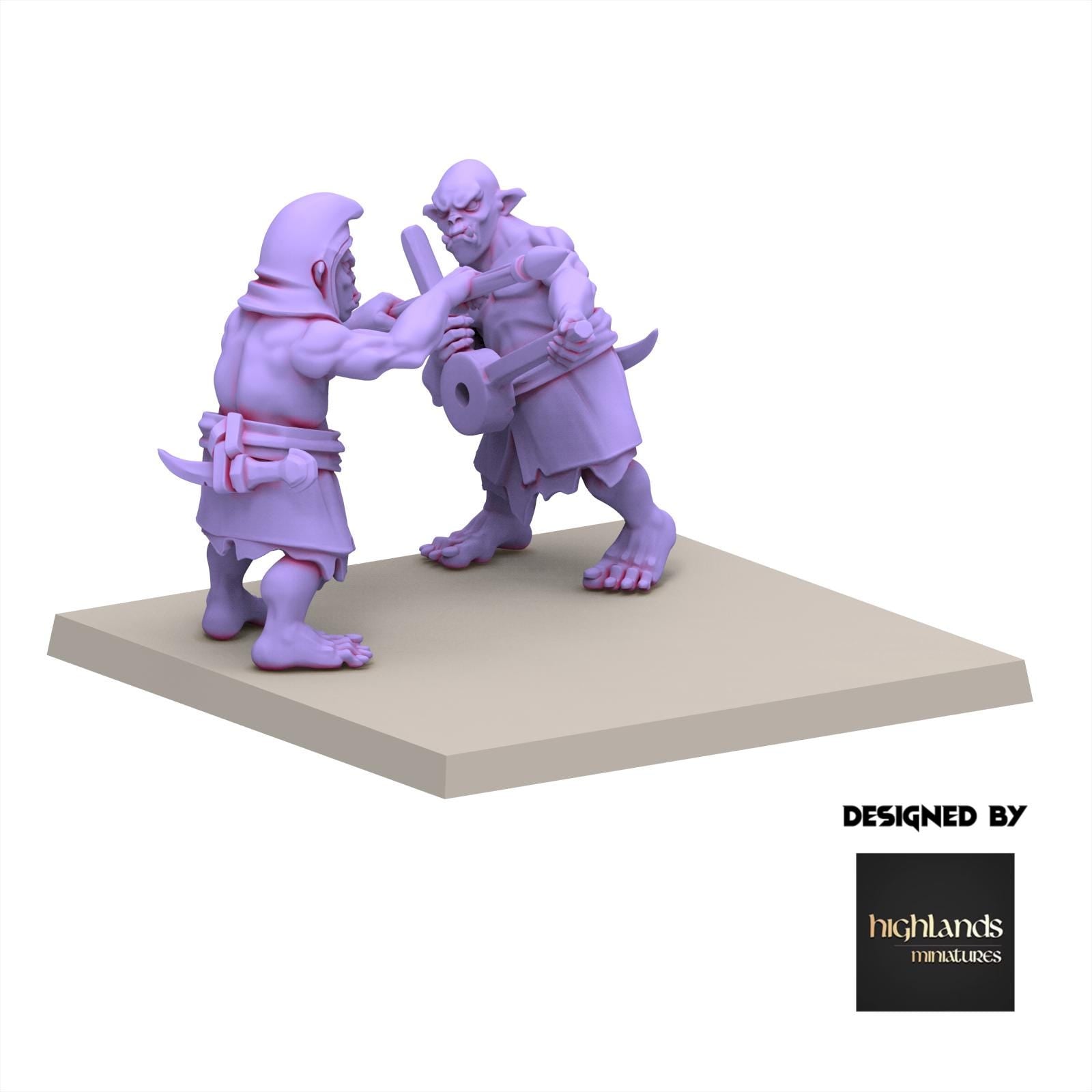 Chaos Dwarves - Hobgoblin Ballista - Sons of Marduk - Highlands Miniatures
