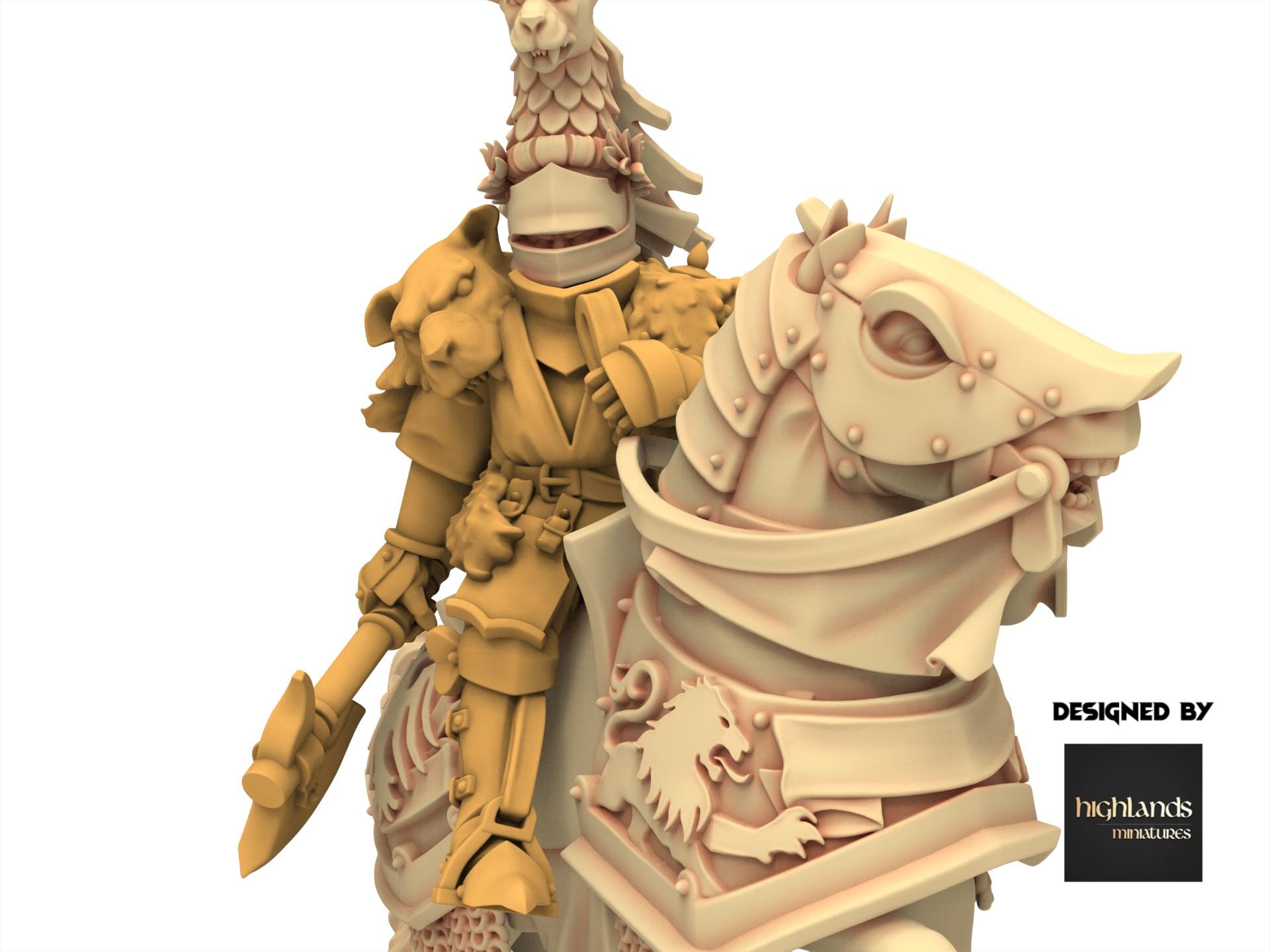 Imperial Fantasy - Fierce Claw Elector - Sunland - Highlands Miniatures