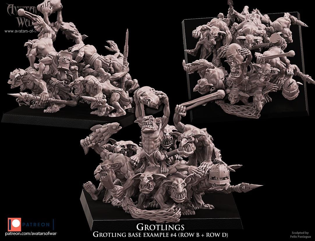 Orc & Goblin - Grotlings - Avatar of War