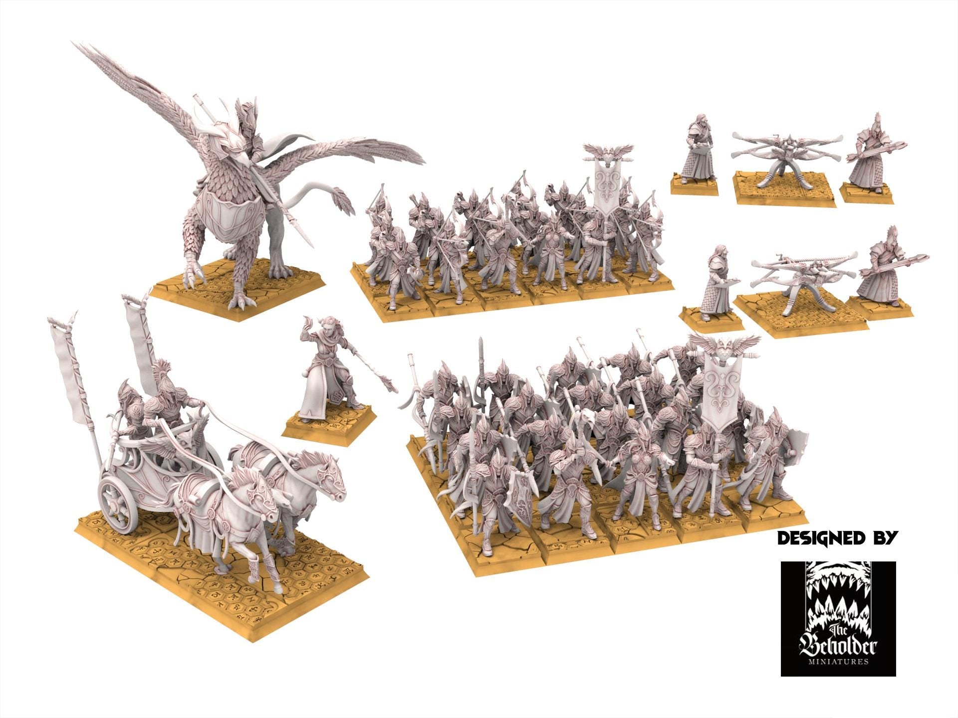 Hight Elves - Silvermoor Bundle V1 - Silvermoor - The Beholder Miniatures