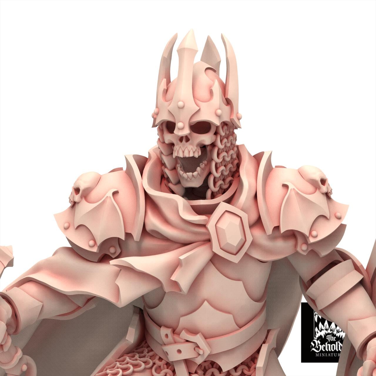 Undead 32/28mm - Maeldar, the Lich King - Undying Legions - The Beholder Miniatures