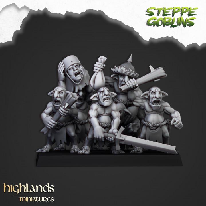 Orc & Goblin - x3 Goblors - Steppe Goblin - Highlands Miniature