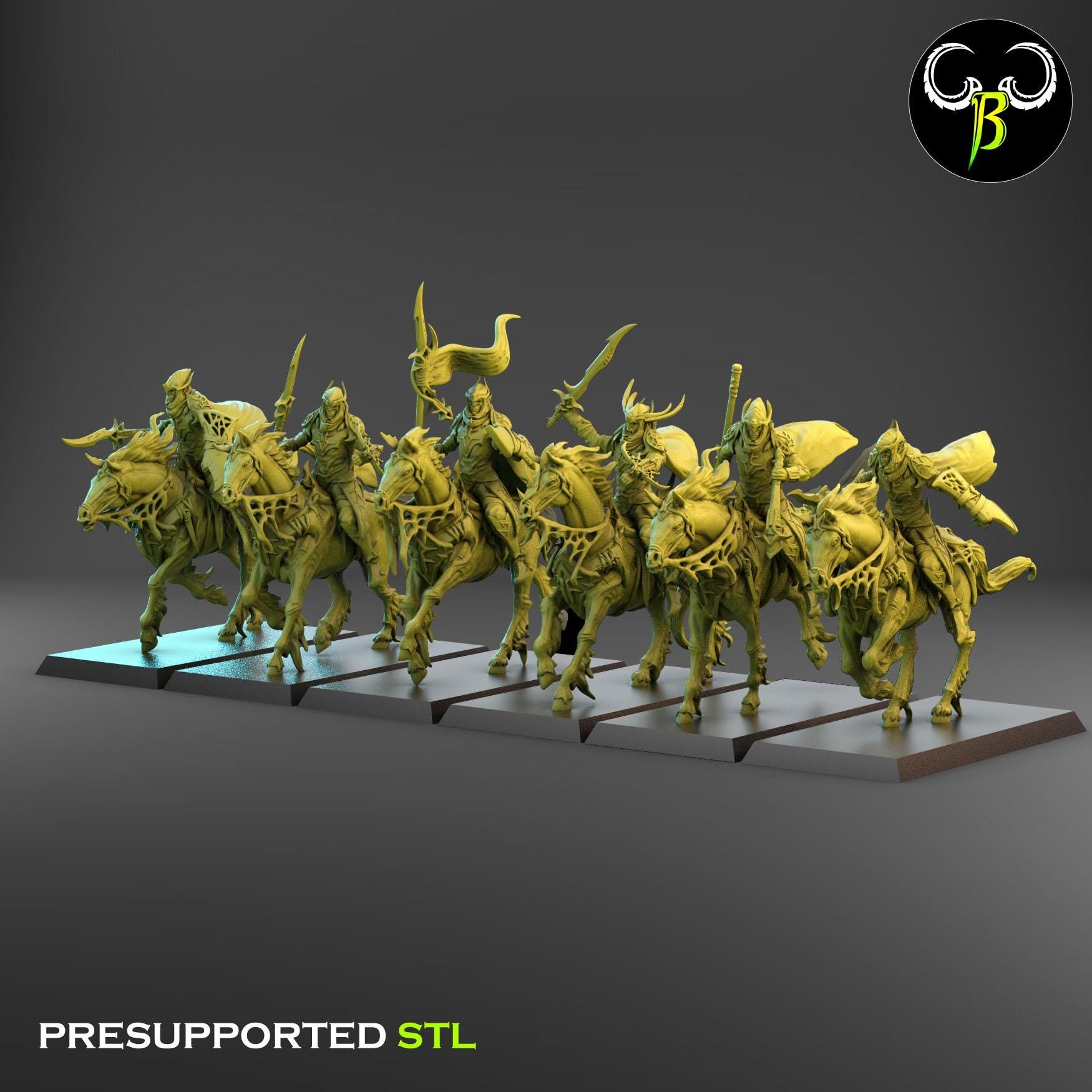 Dark Elves - Web Reavers - Cult of the Eight - ClayBeastCreation