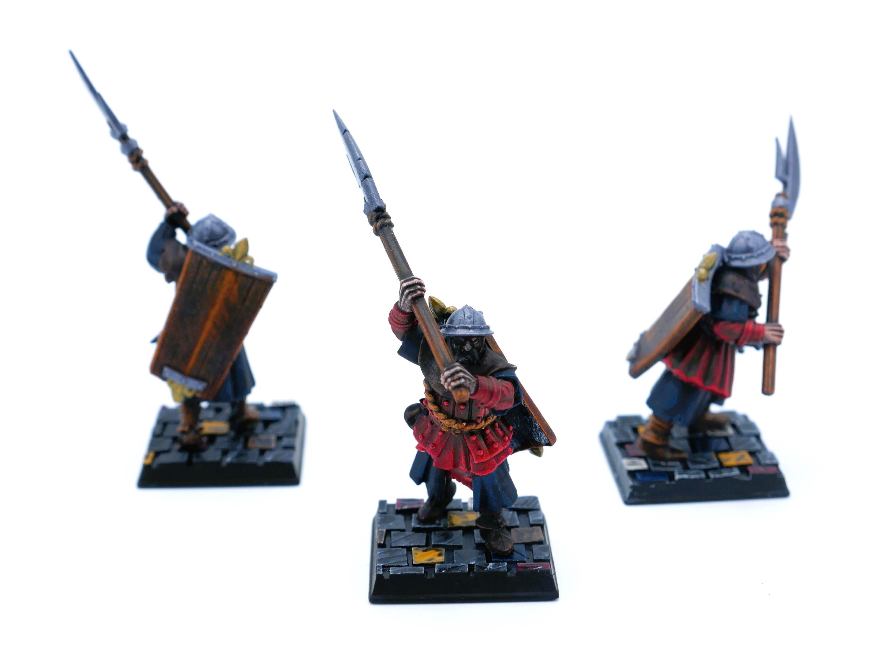 Arthurian Knights - Men at Arms - Gallia - Highlands Miniatures