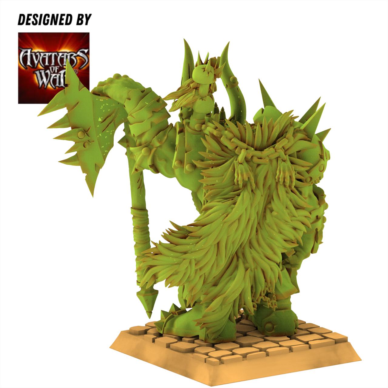 Orc & Goblin - Orcs Warlords - 28/32mm scale - Avatar of War