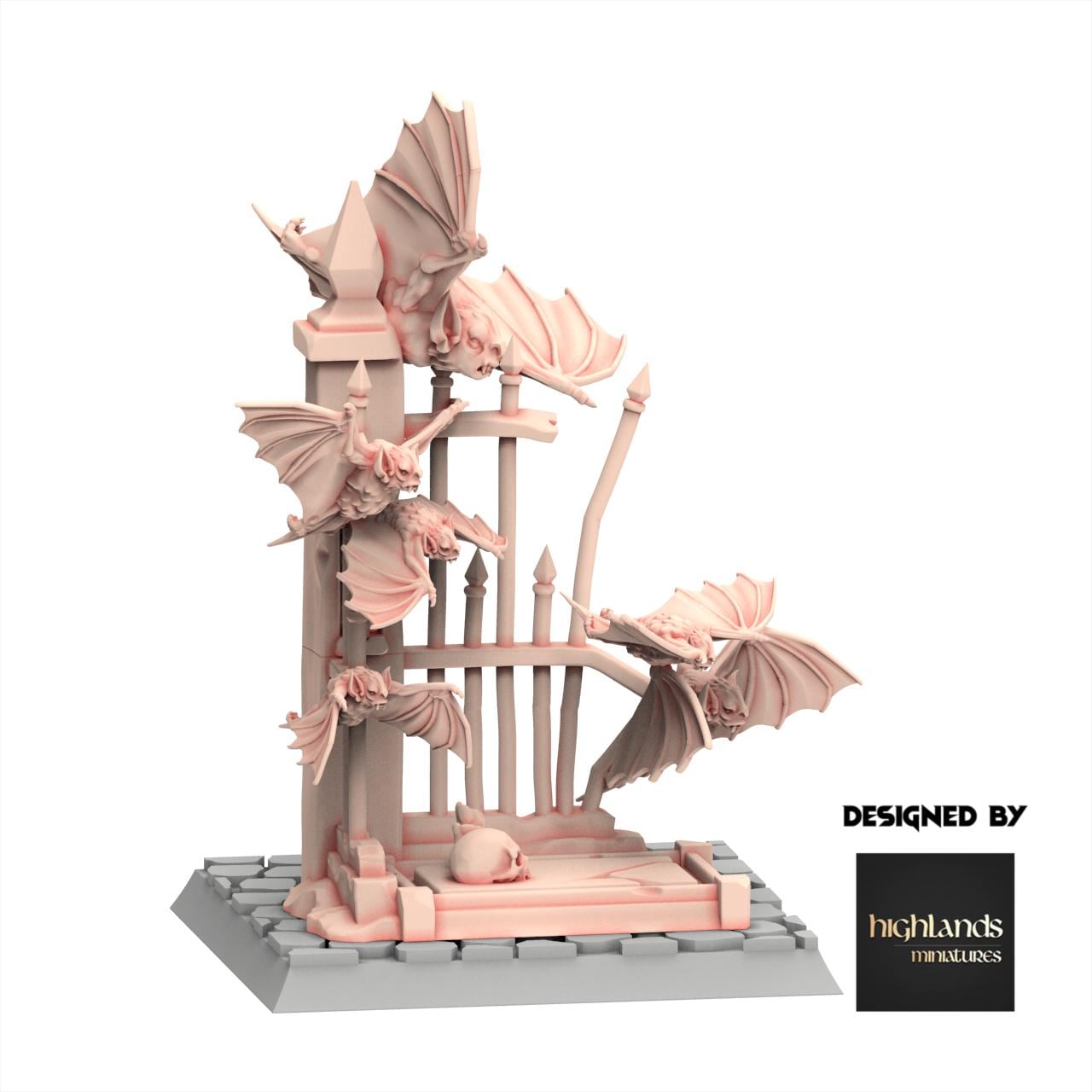 Undead - Bat Swarm - Transilvanya - Highlands Miniatures