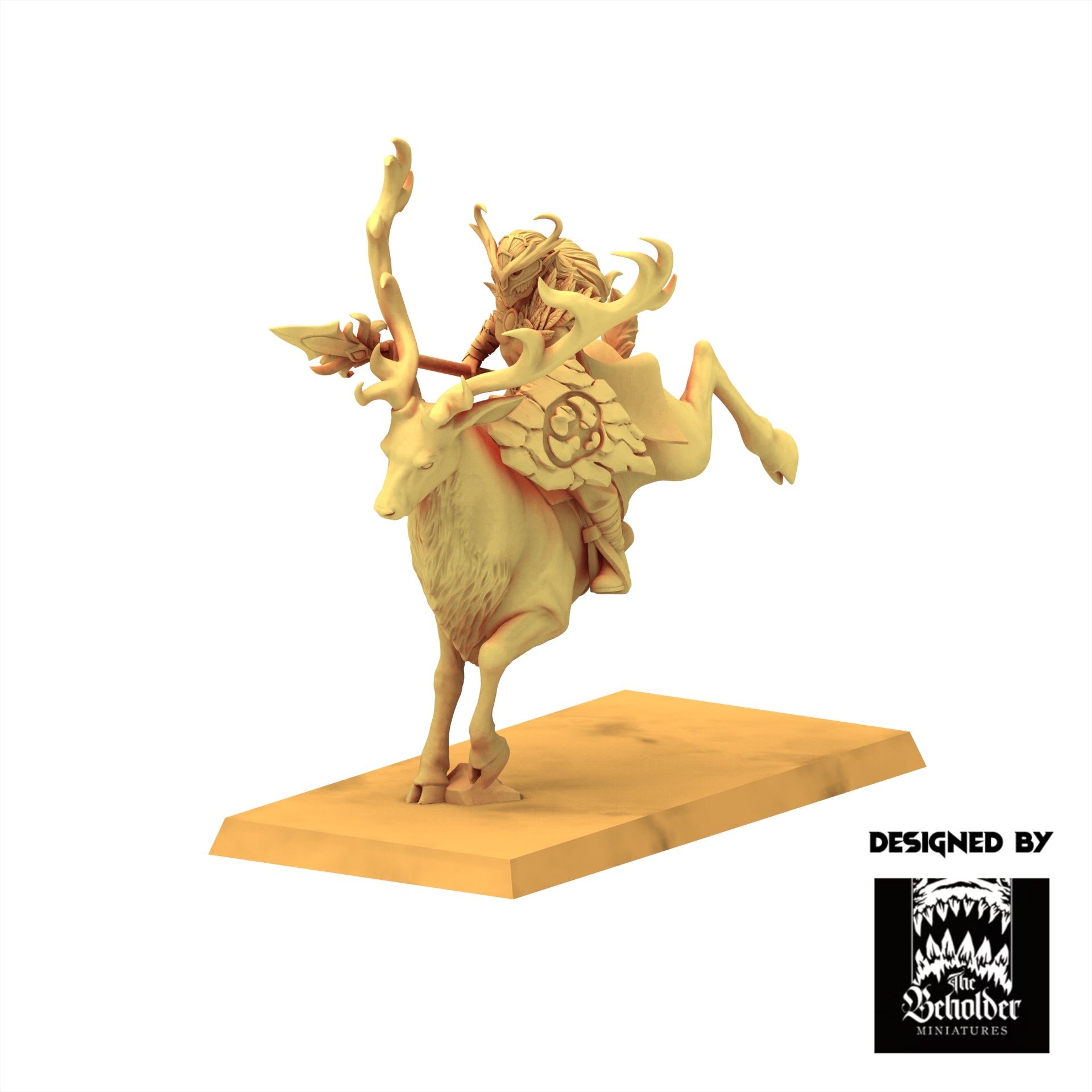 Sylvan Elves - Deepwood Riders - Evergreen Elves - The Beholder Miniatures