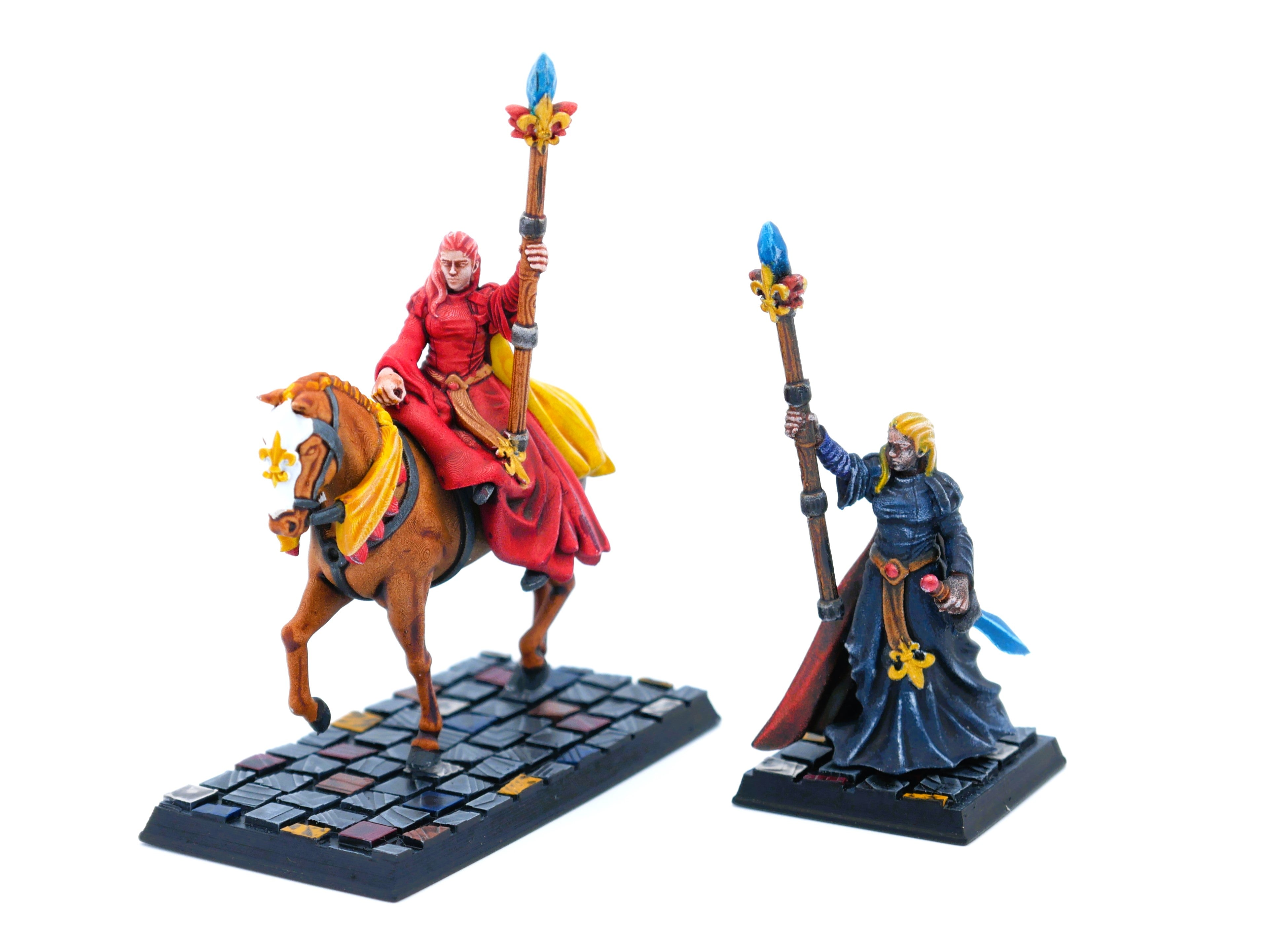 Arthurian Knights - Damsel witch - Gallia - Highlands Miniatures