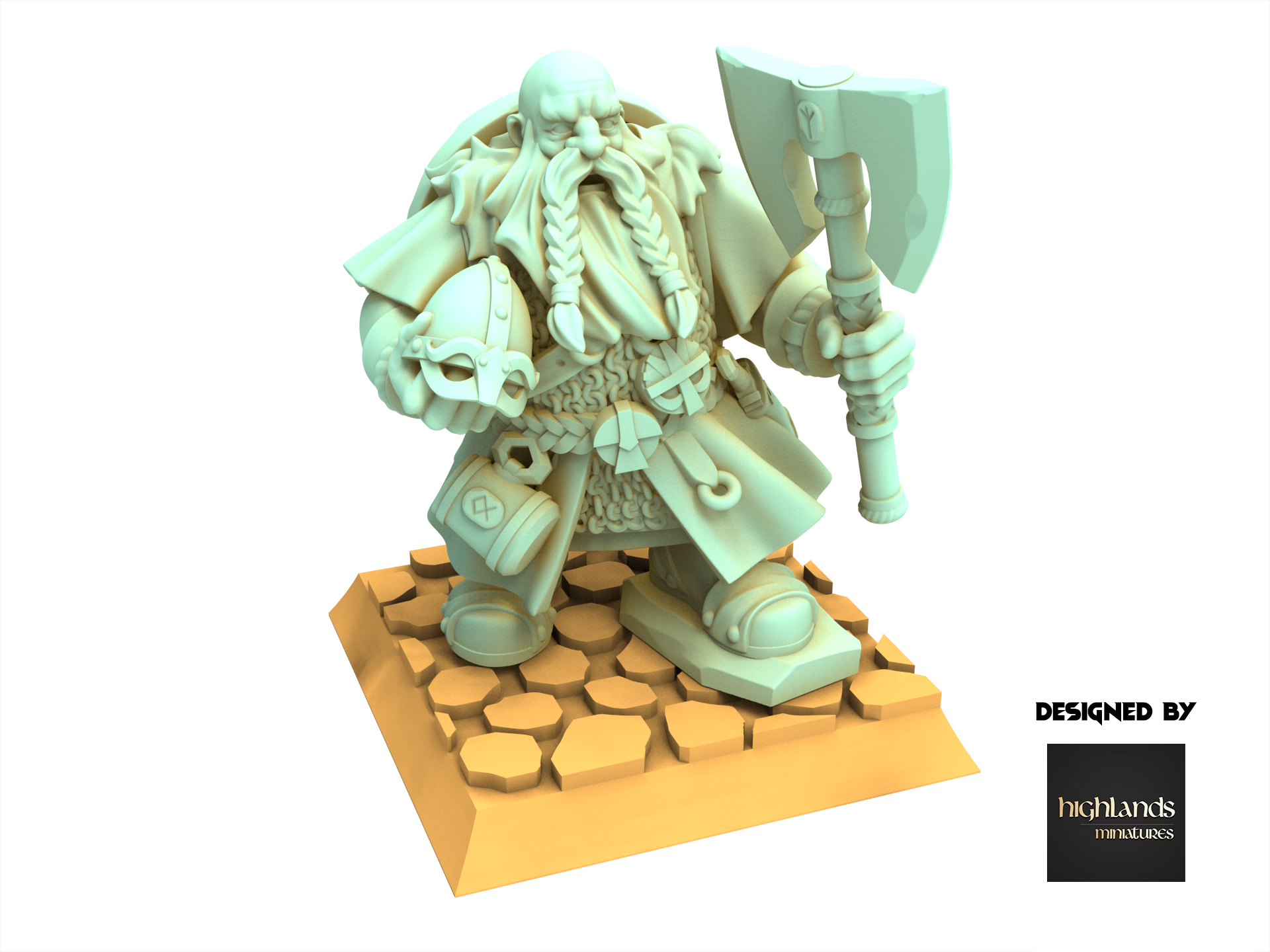 Dwarves - Warriors - Sons of Ymir - Highlands miniatures