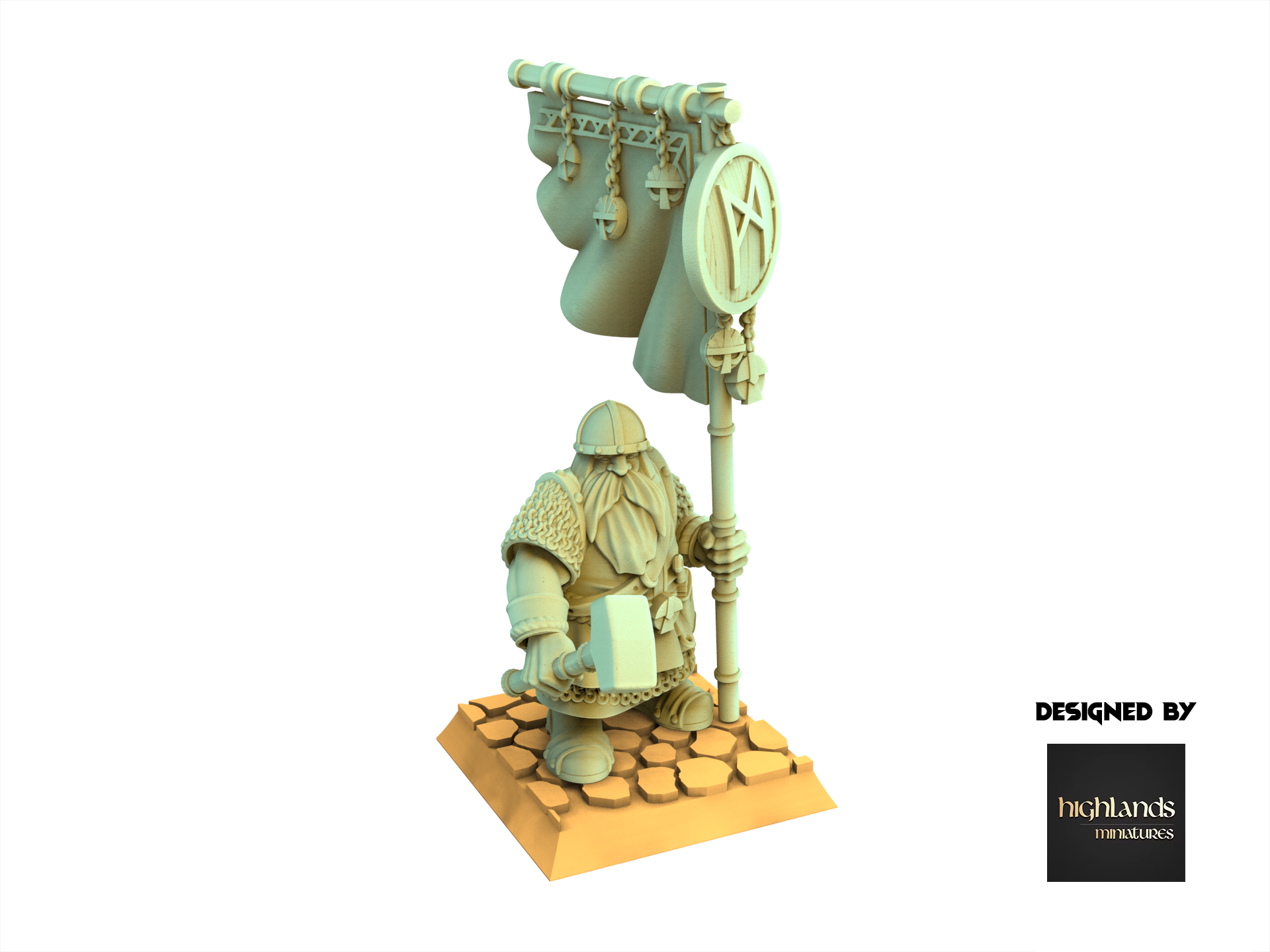 Dwarves - Warriors - Sons of Ymir - Highlands miniatures